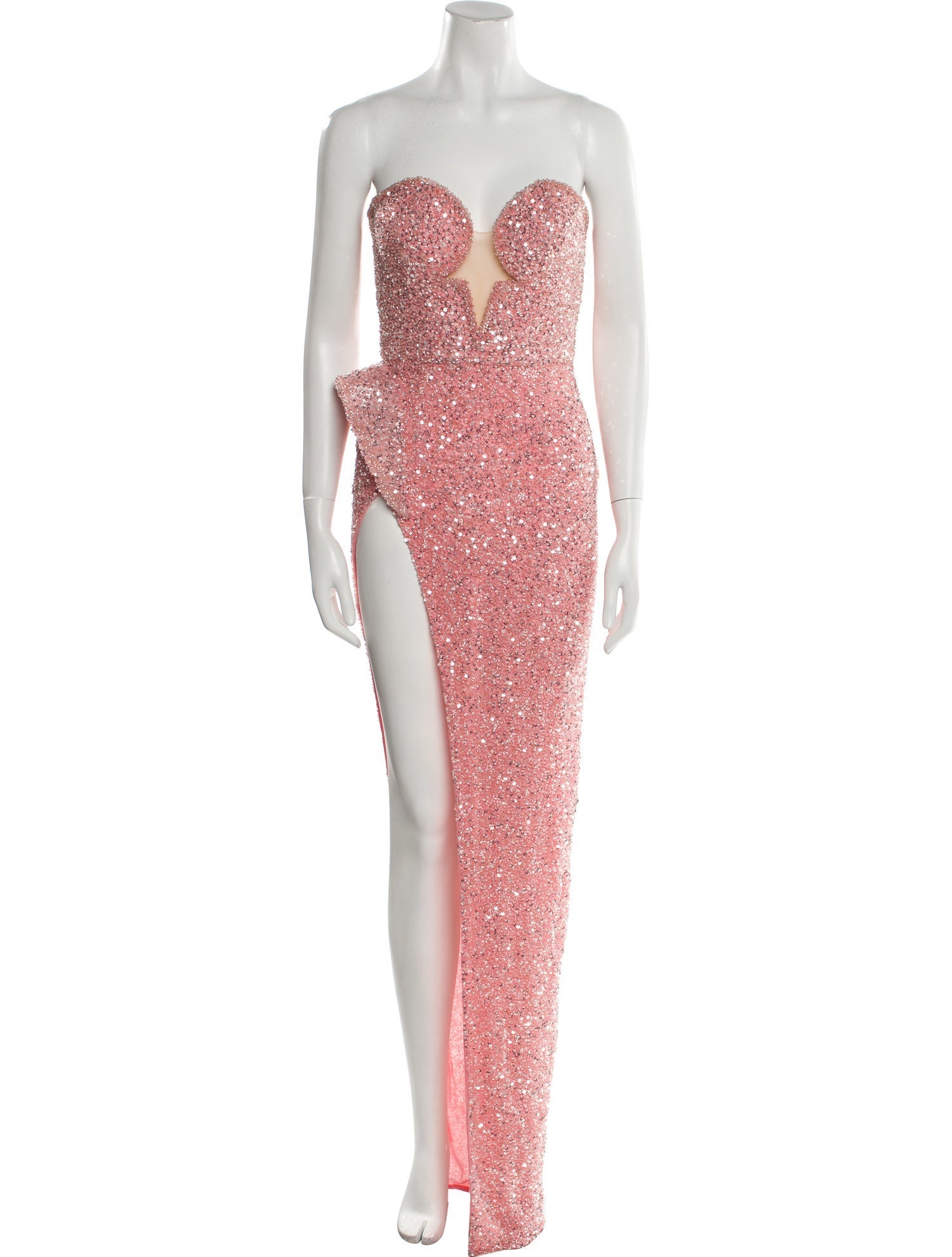 Portia & Scarlett Lace Pattern Long Dress w/ Tags