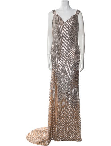 Portia & Scarlett Dresses Patterned Long Dress XL