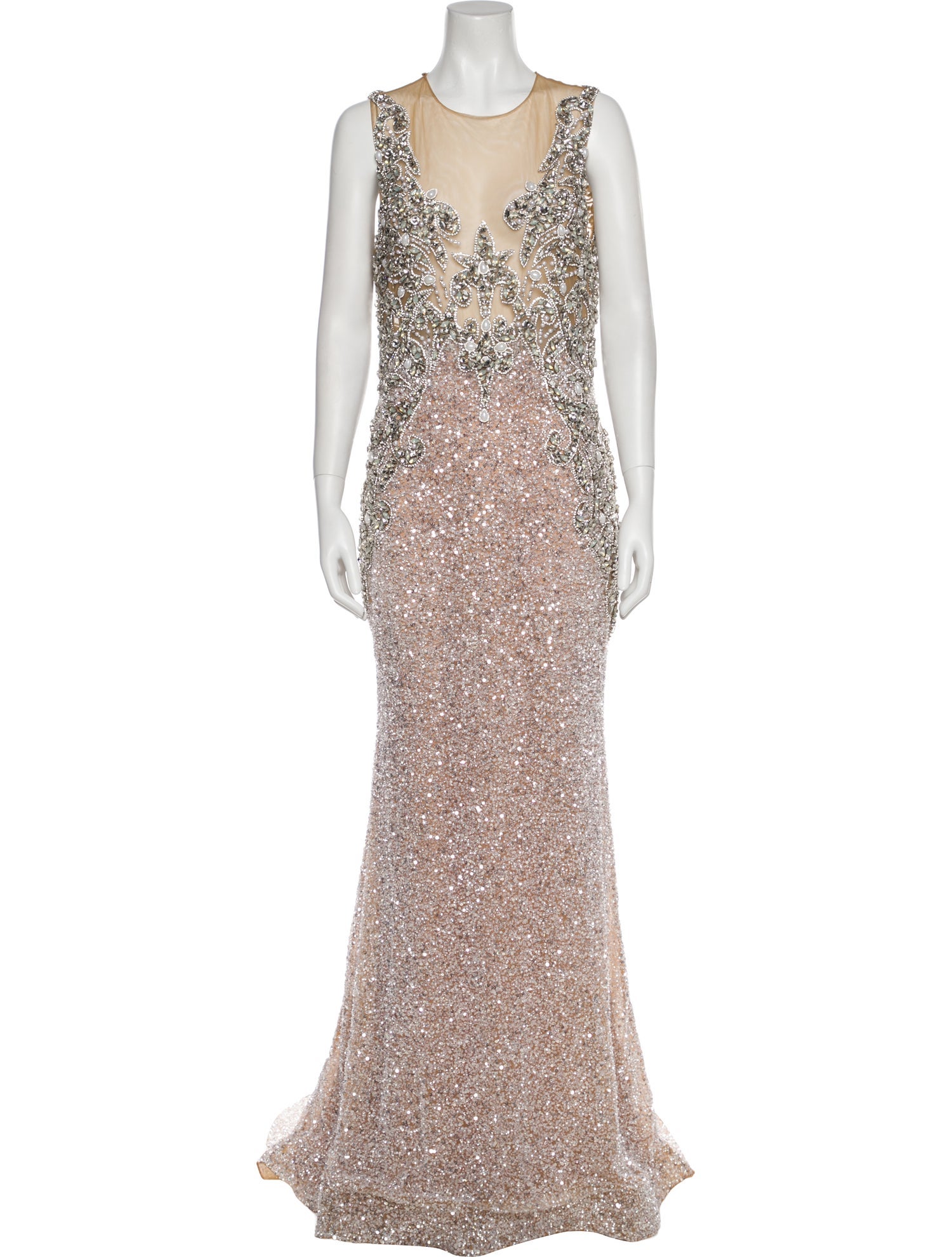 Portia & Scarlett Crew Neck Long Dress w/ Tags