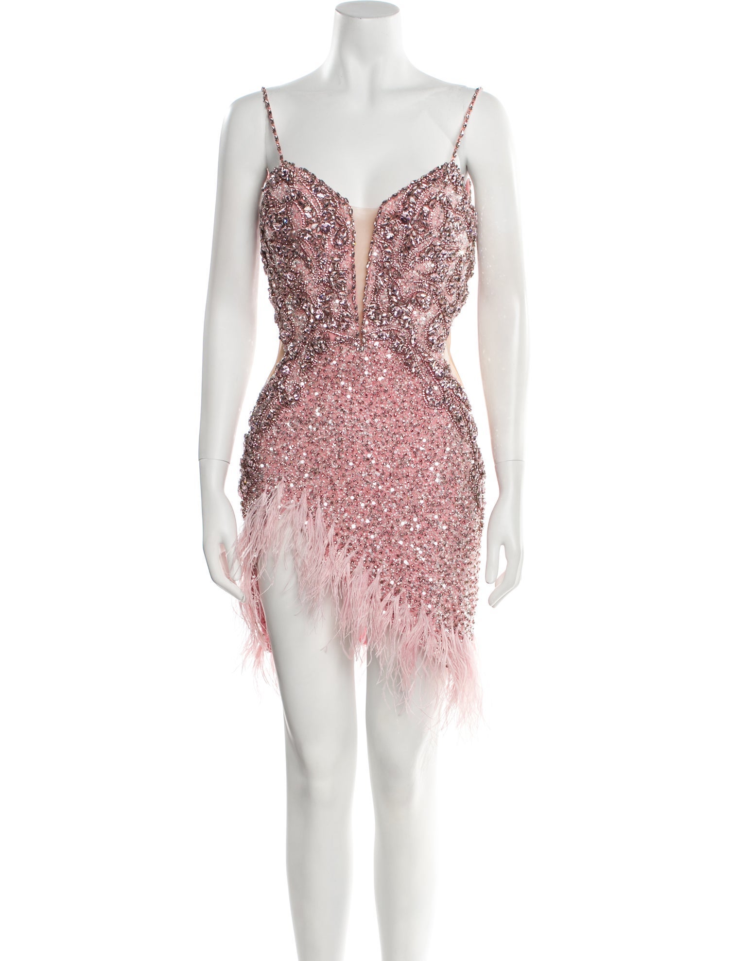 Portia & Scarlett Lace Pattern Mini Dress