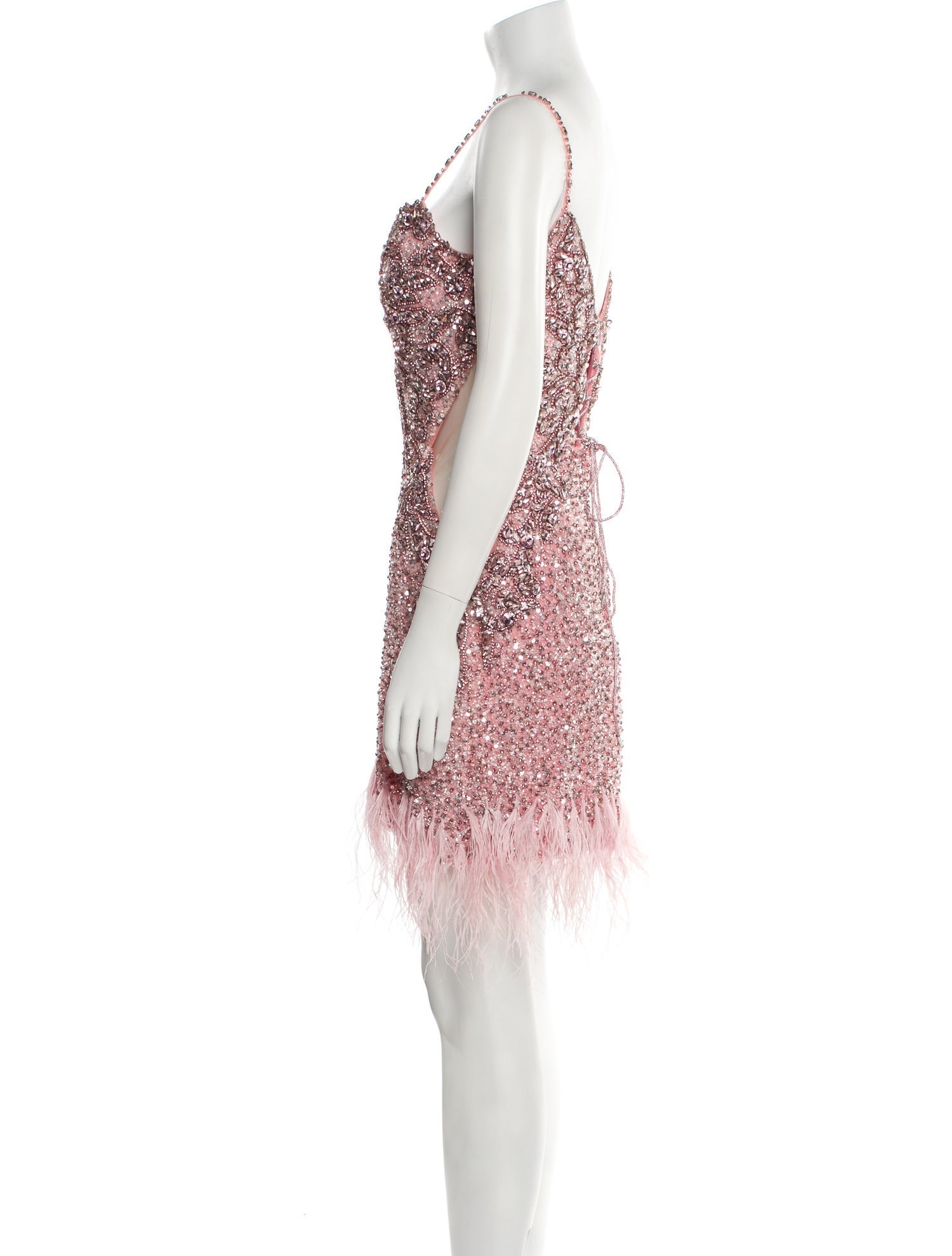 Portia & Scarlett Lace Pattern Mini Dress