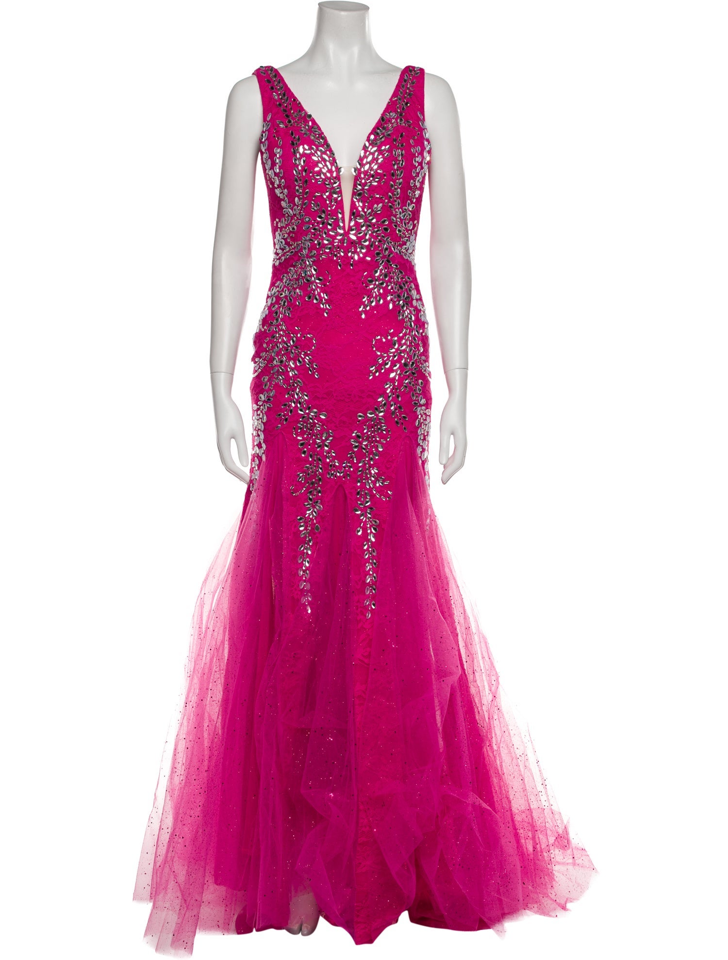 Portia & Scarlett V-Neck Long Dress w/ Tags