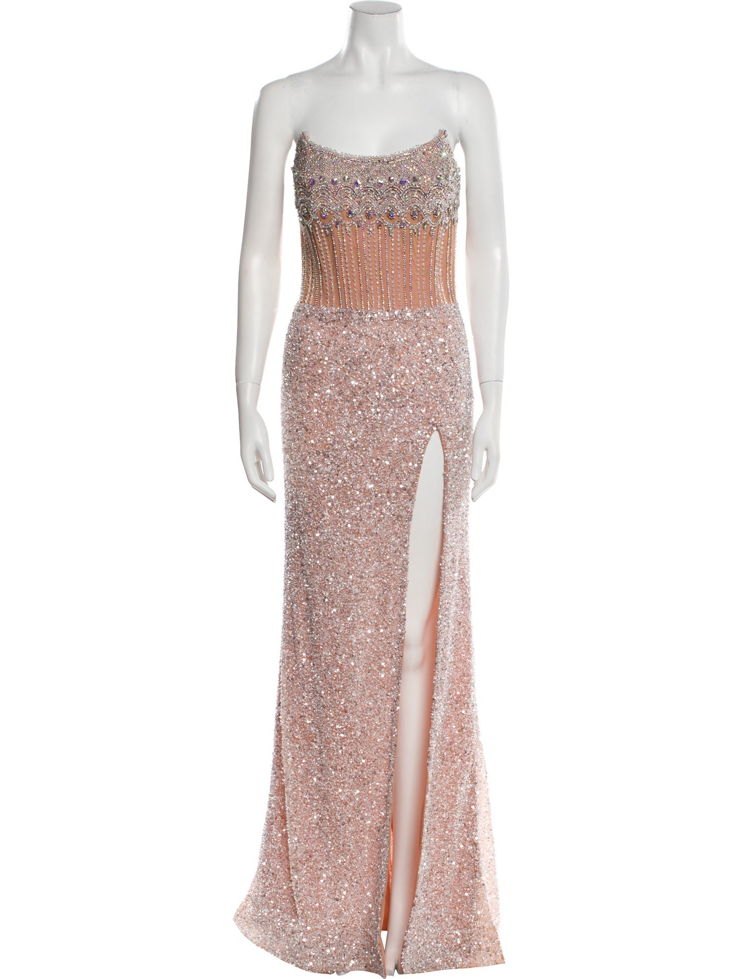 Portia & Scarlett Strapless Long Dress