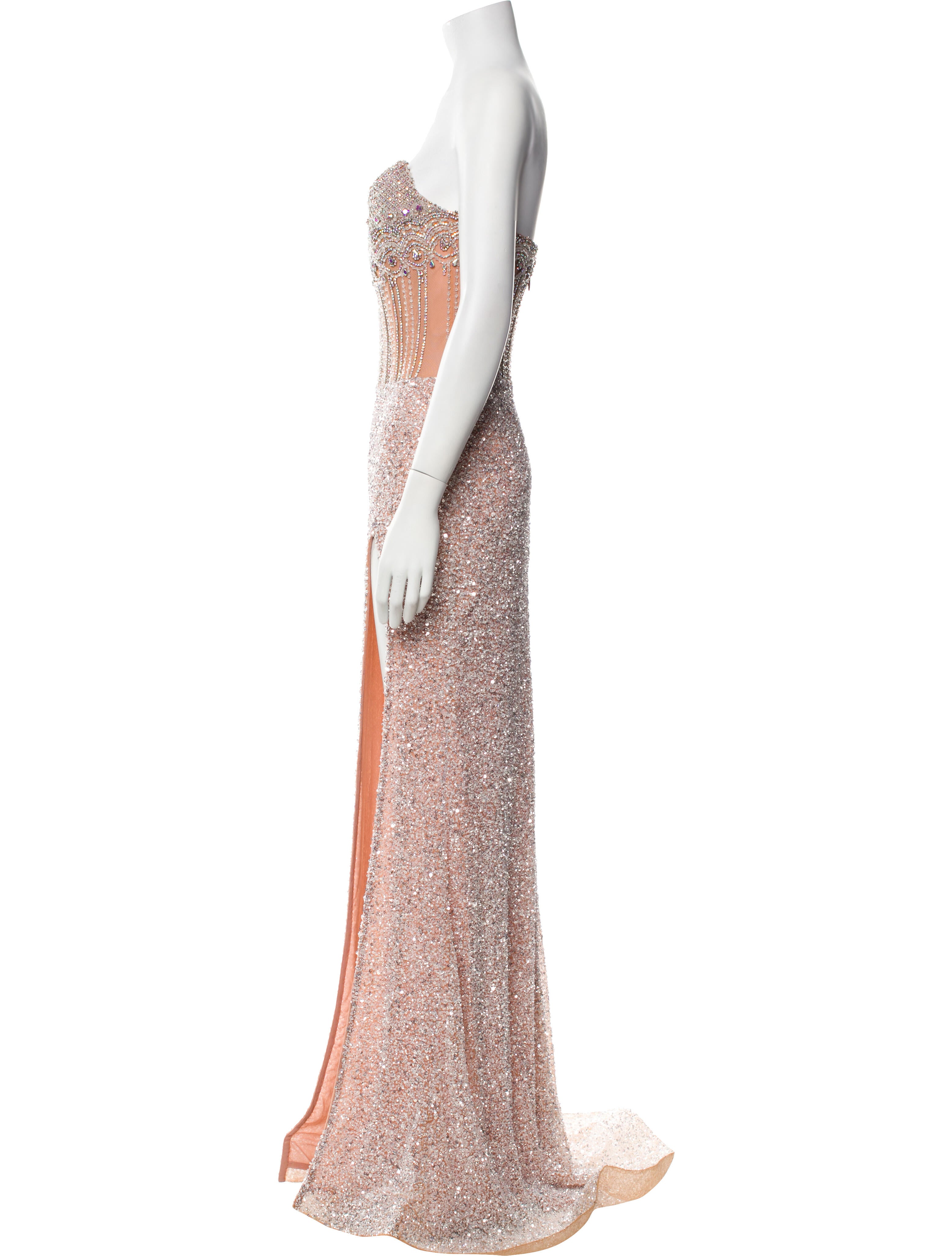 Portia & Scarlett Strapless Long Dress