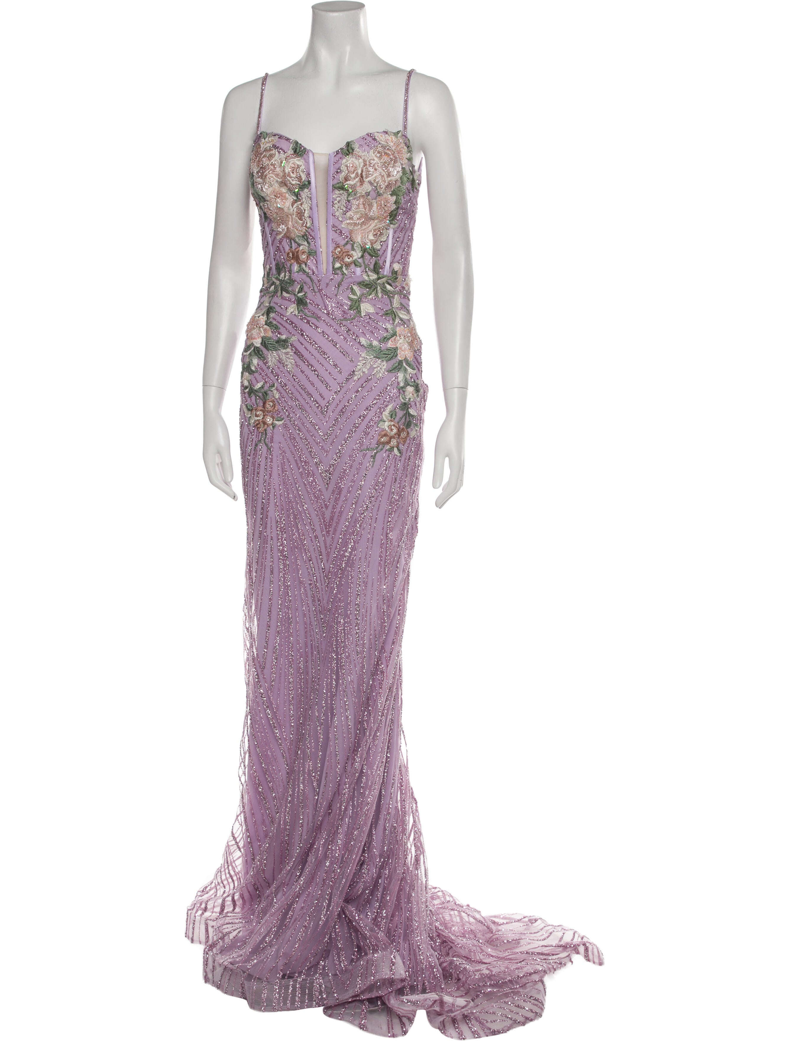 Portia & Scarlett Printed Long Dress w/ Tags