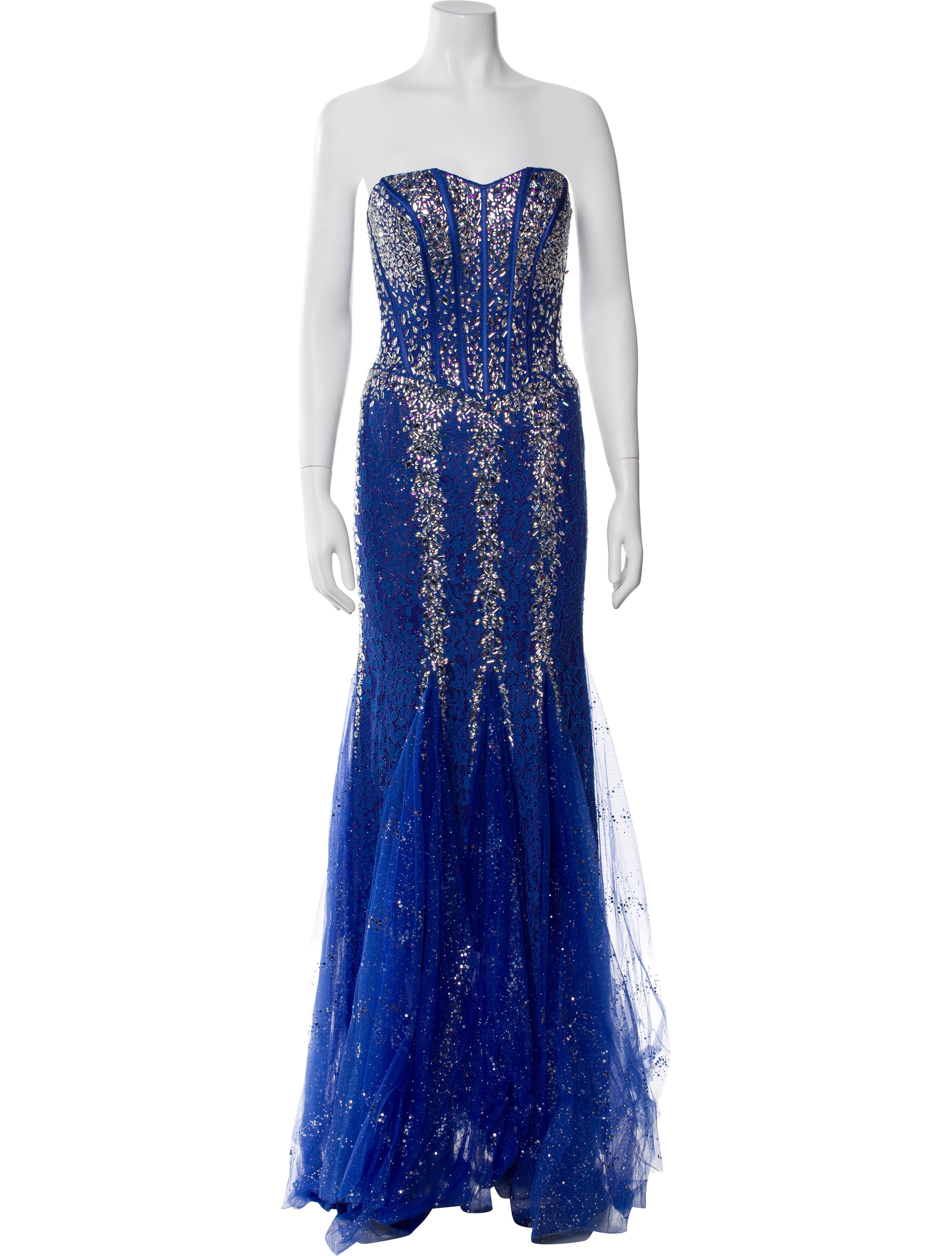 Portia & Scarlett Strapless Long Dress w/ Tags