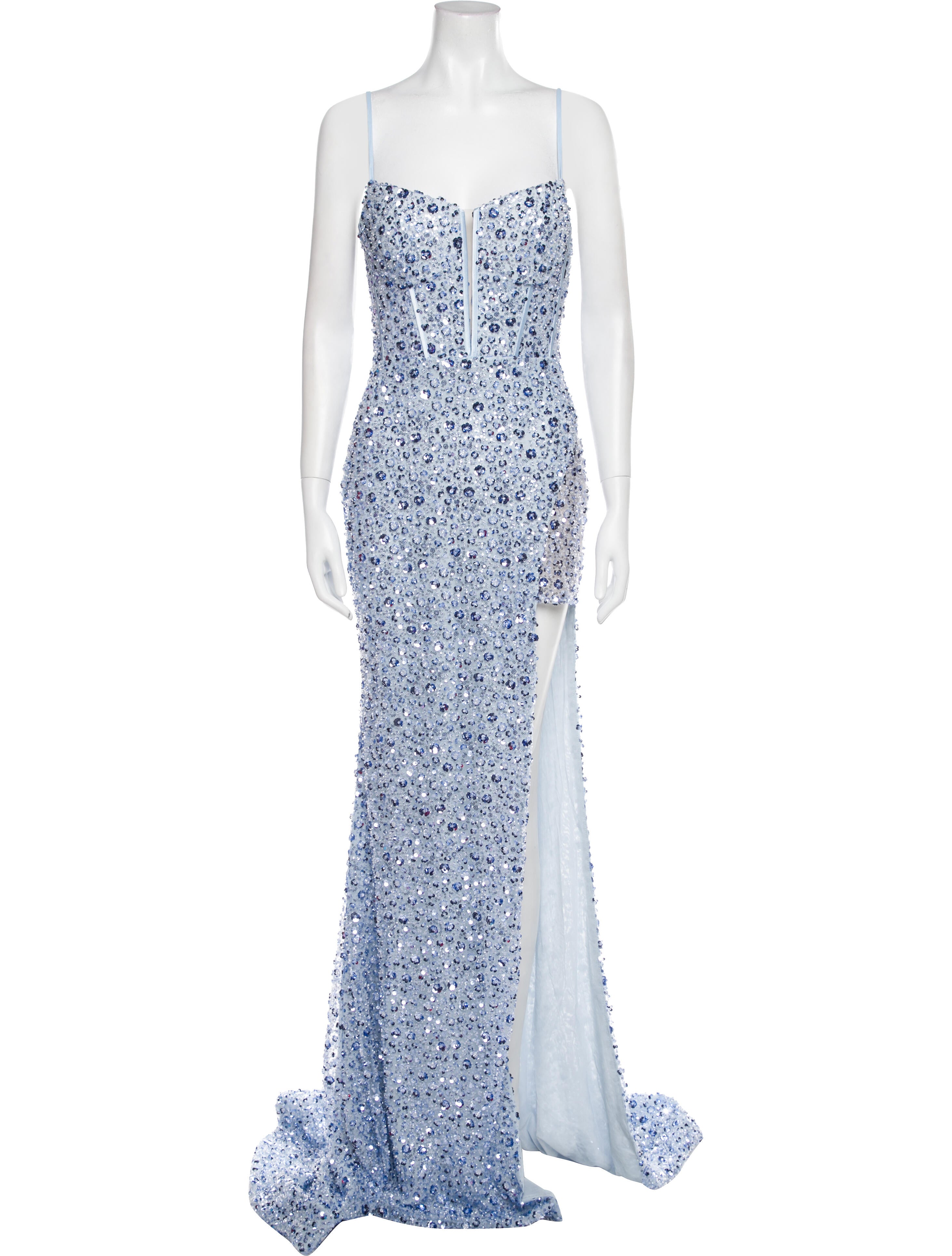 Portia & Scarlett Square Neckline Long Dress w/ Tags