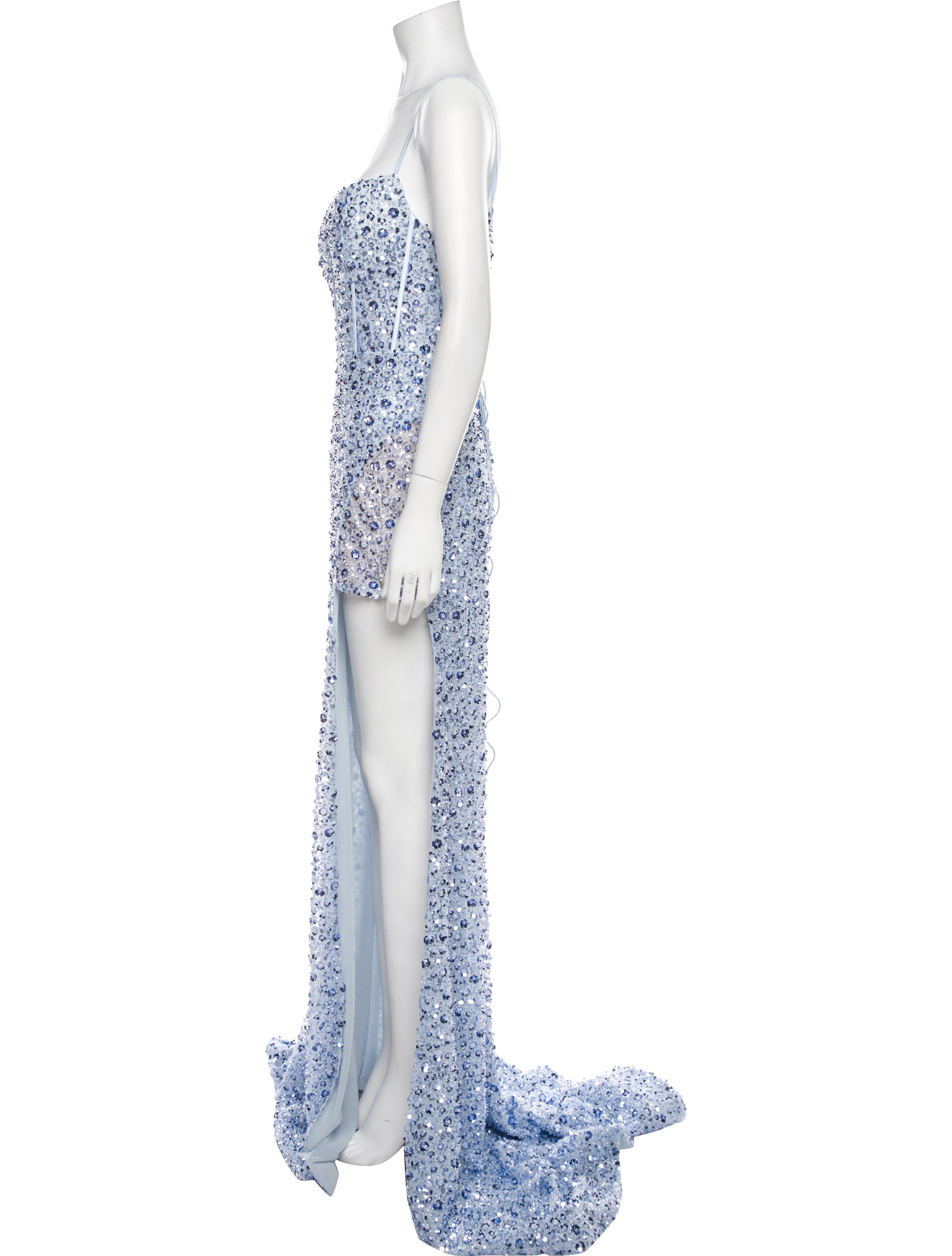 Portia & Scarlett Square Neckline Long Dress w/ Tags