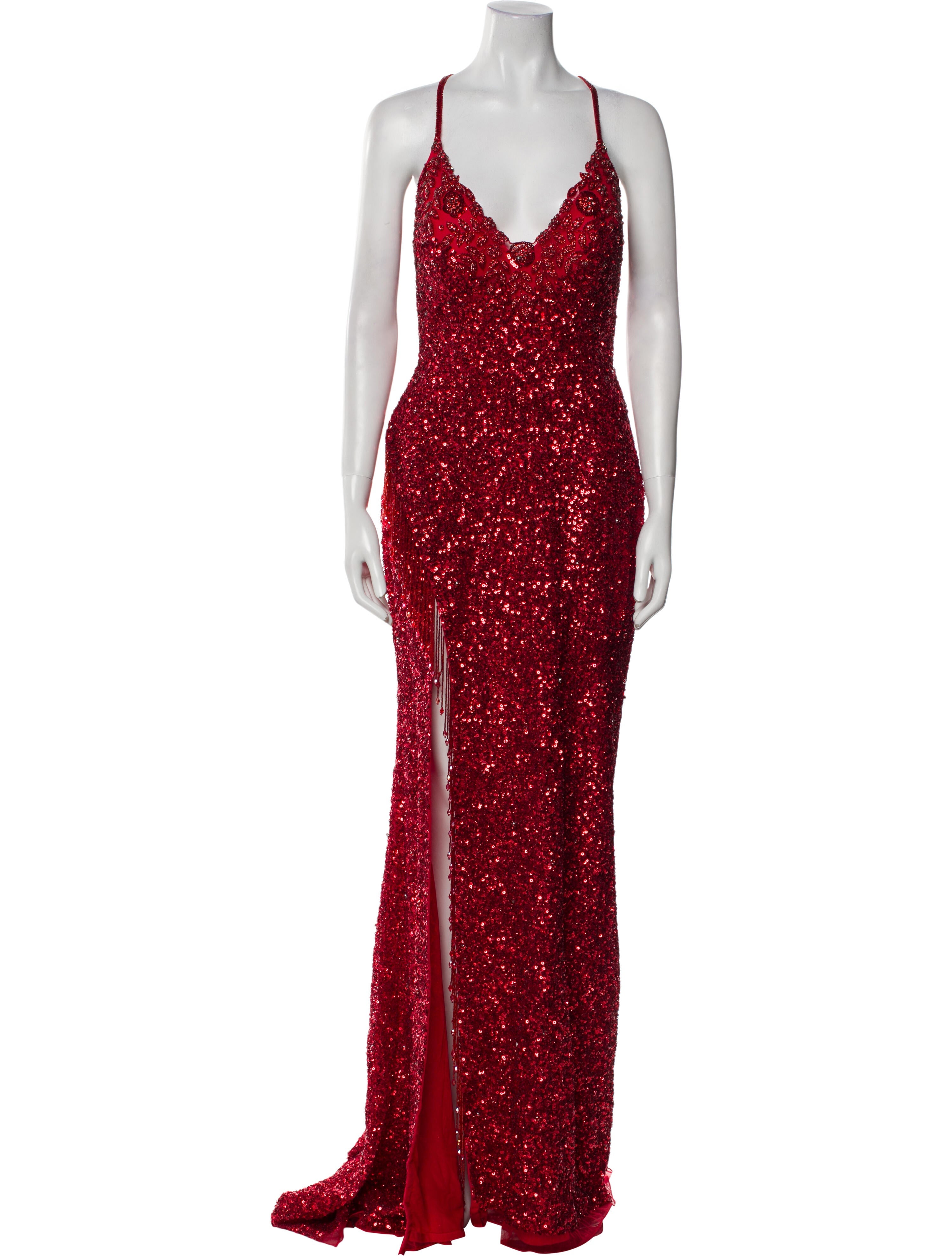 Portia & Scarlett Printed Long Dress w/ Tags