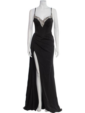 Portia & Scarlett V-Neck Long Dress