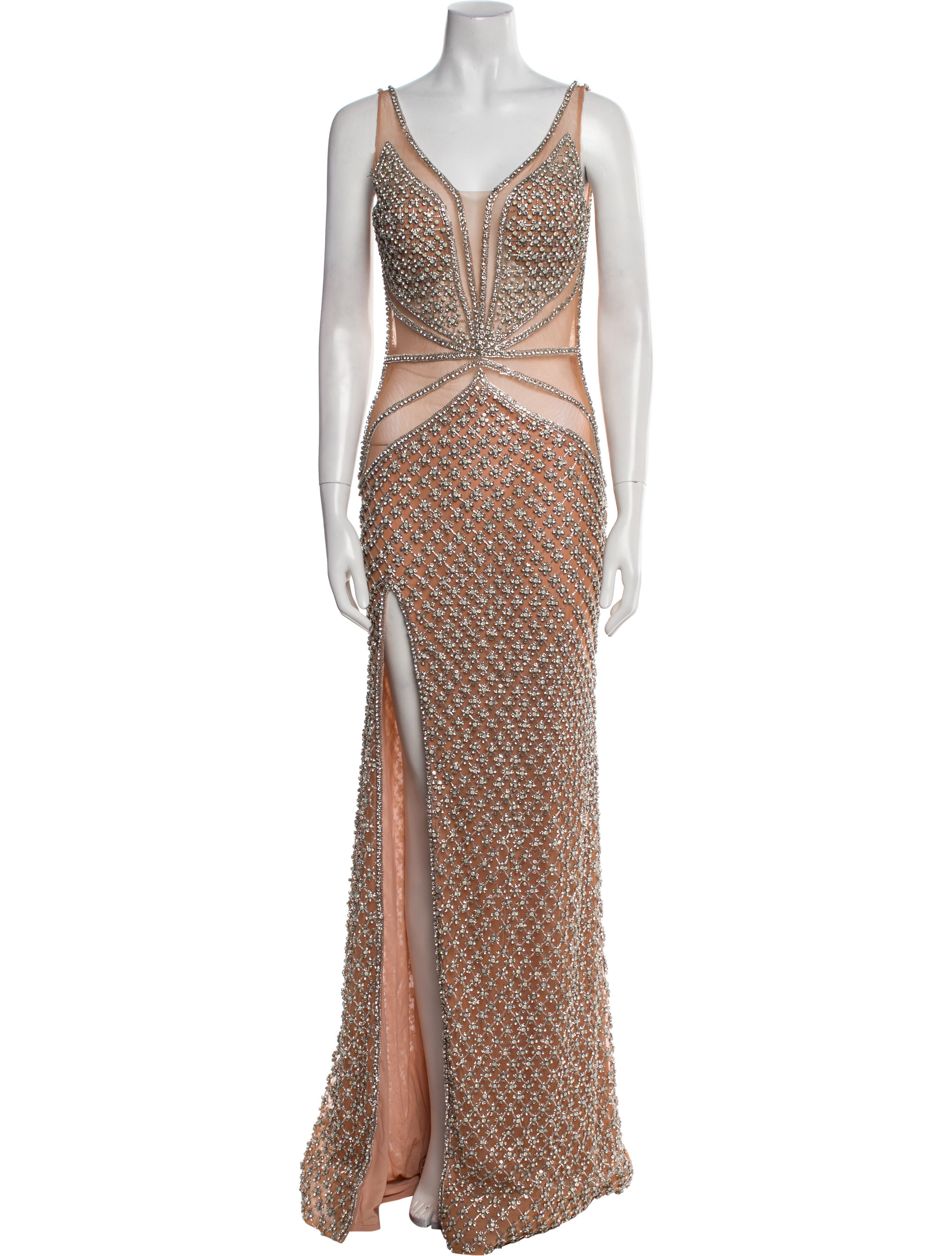 Portia & Scarlett Printed Long Dress w/ Tags