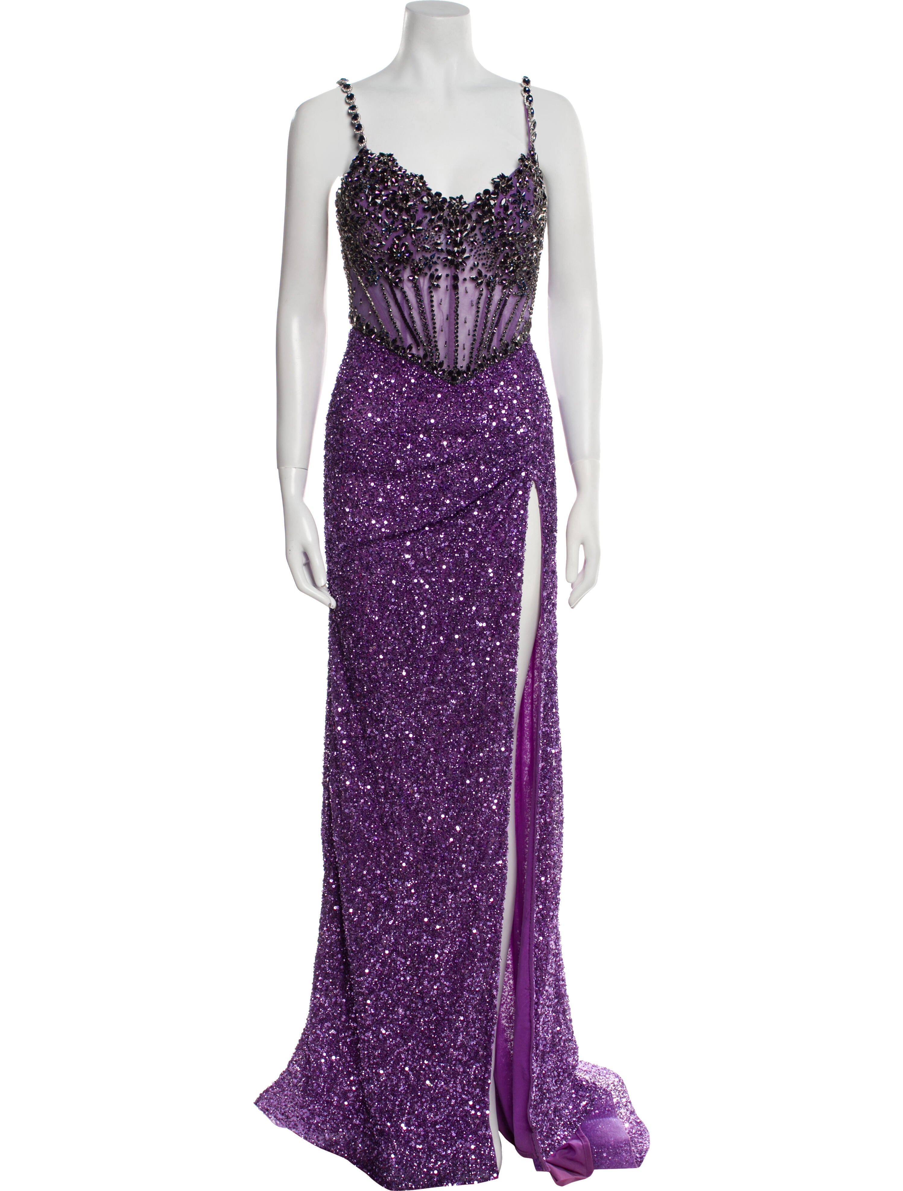 Portia & Scarlett V-Neck Long Dress