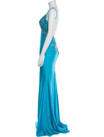 Portia & Scarlett V-Neck Long Dress