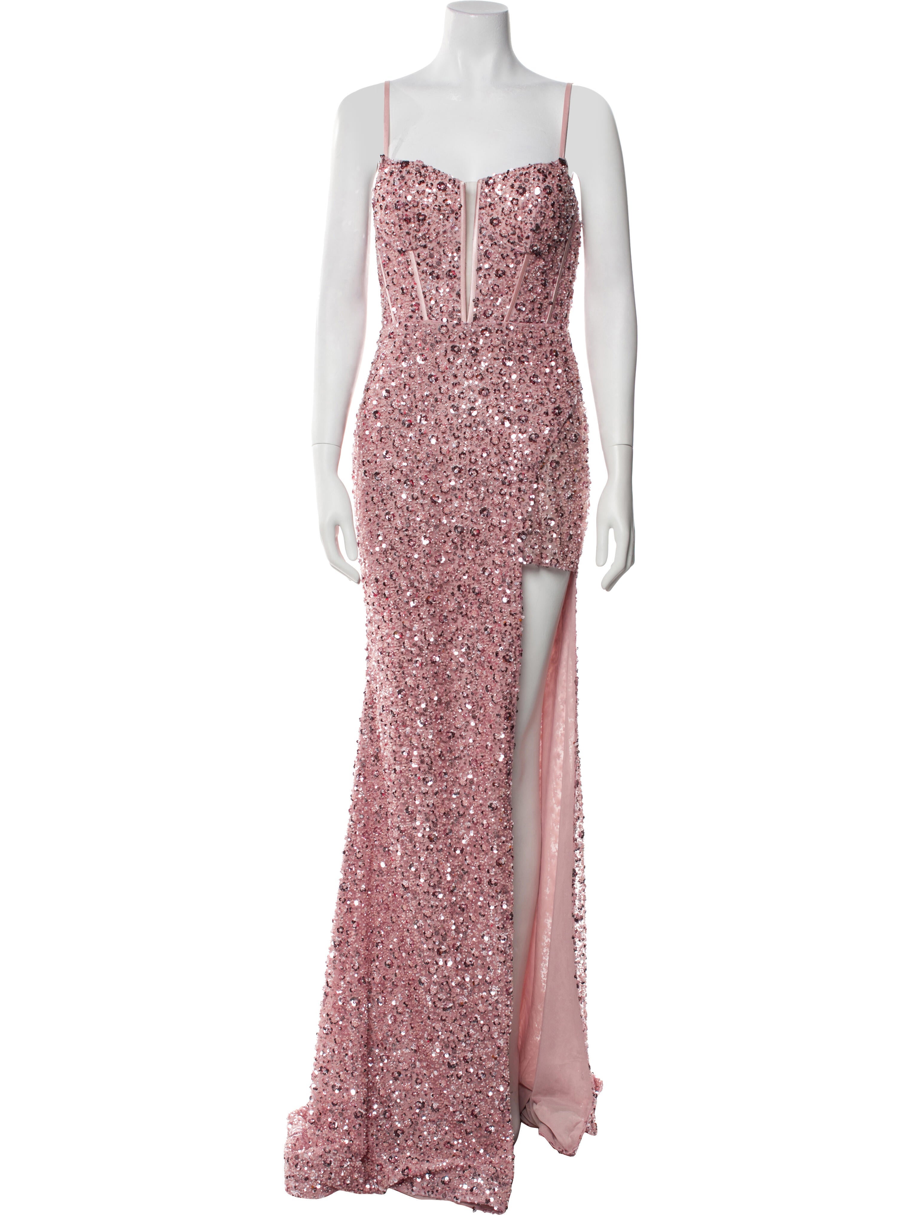 Portia & Scarlett Square Neckline Long Dress w/ Tags