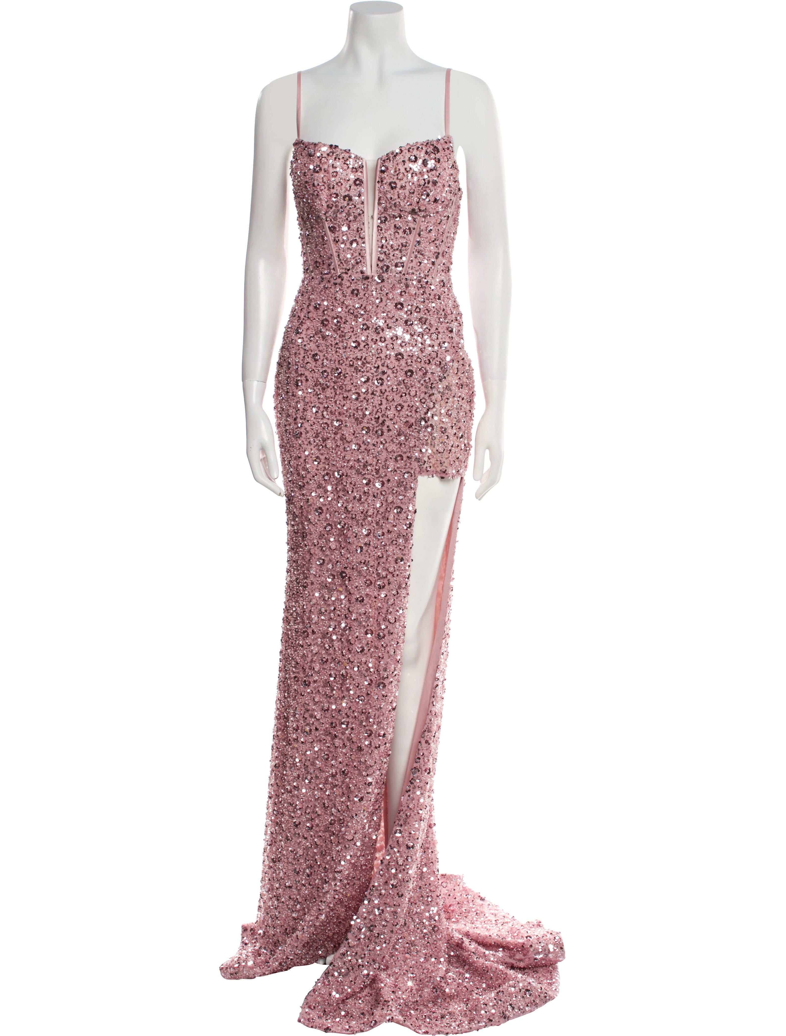 Portia & Scarlett Square Neckline Long Dress w/ Tags