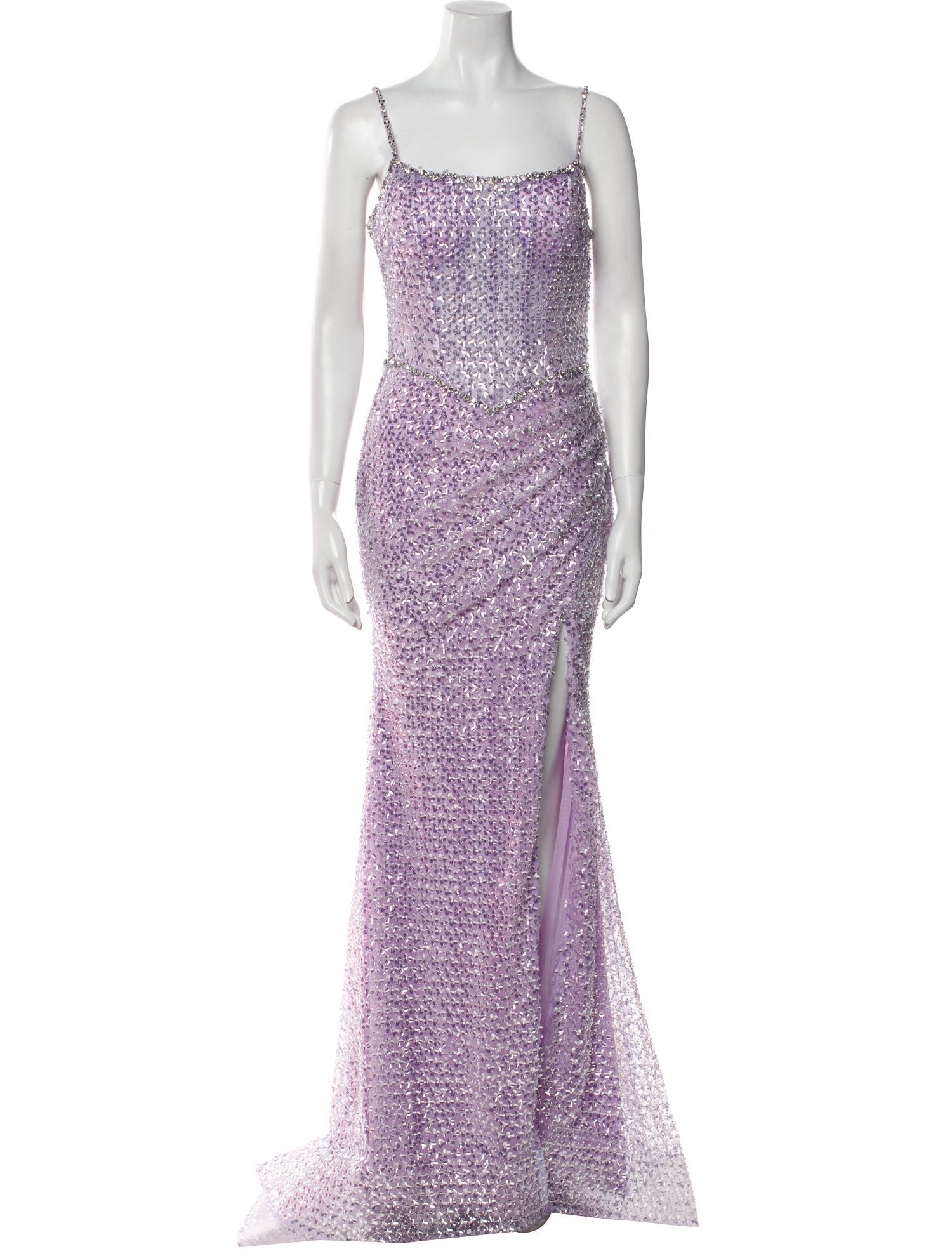 Portia & Scarlett Square Neckline Long Dress