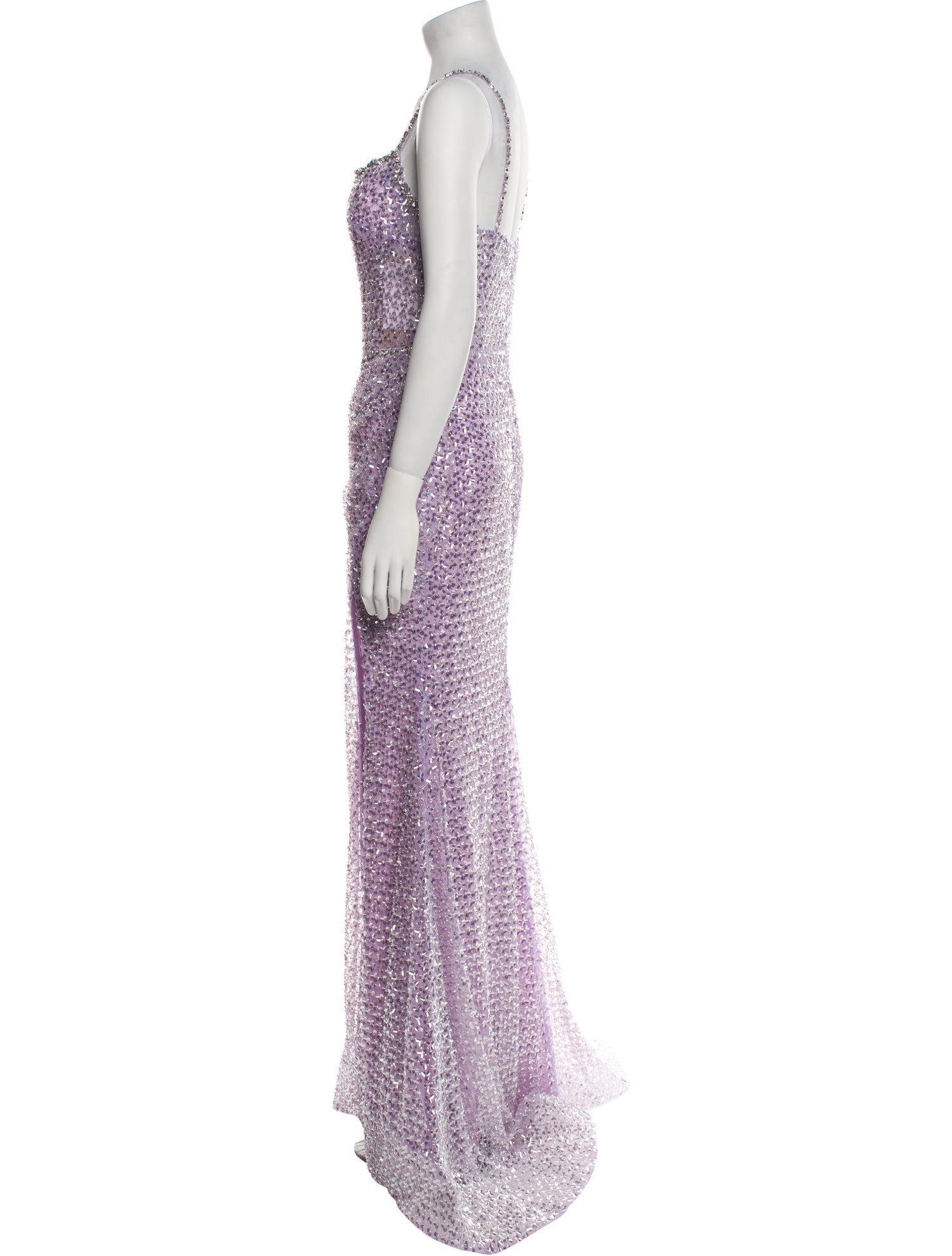 Portia & Scarlett Square Neckline Long Dress