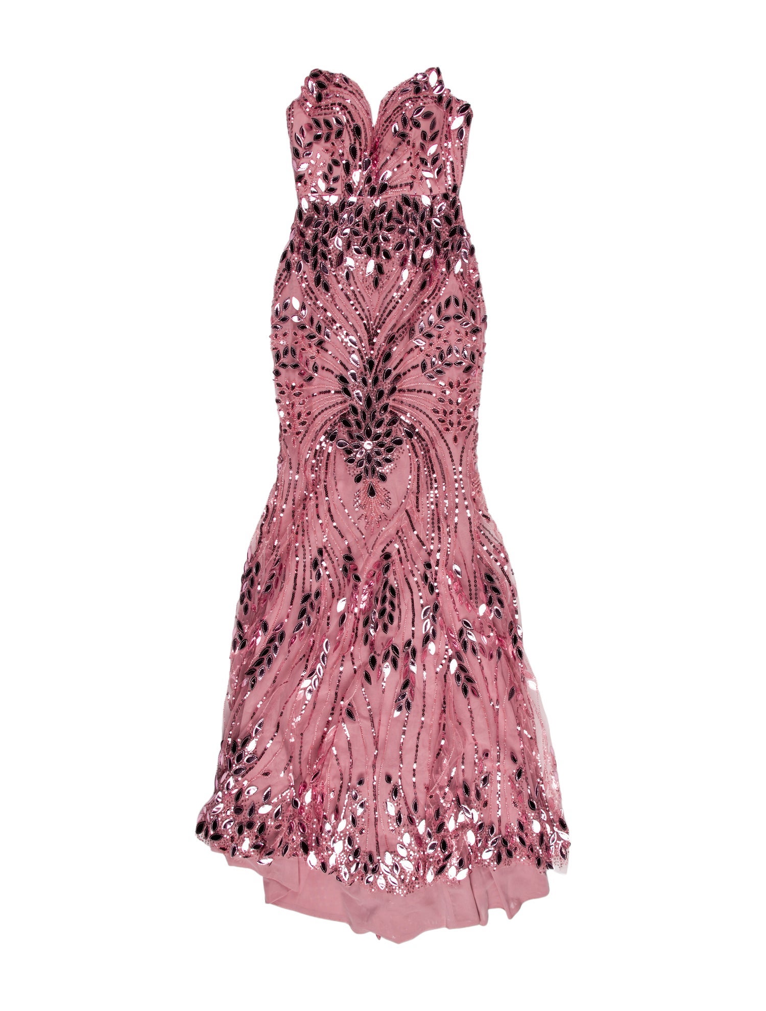 Portia & Scarlett Lace Pattern Long Dress w/ Tags