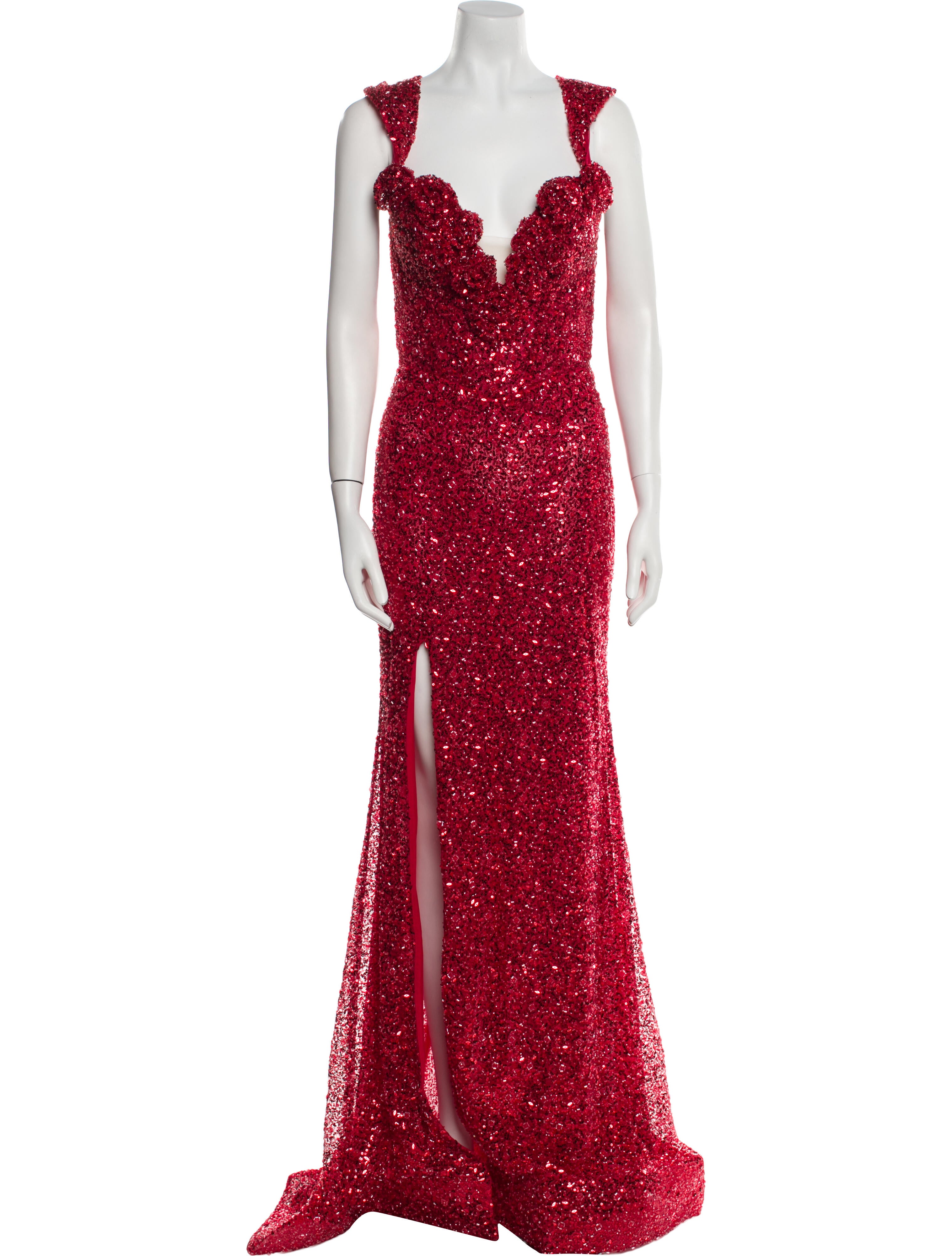 Portia & Scarlett V-Neck Long Dress