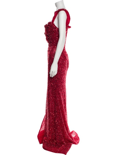 Portia & Scarlett V-Neck Long Dress