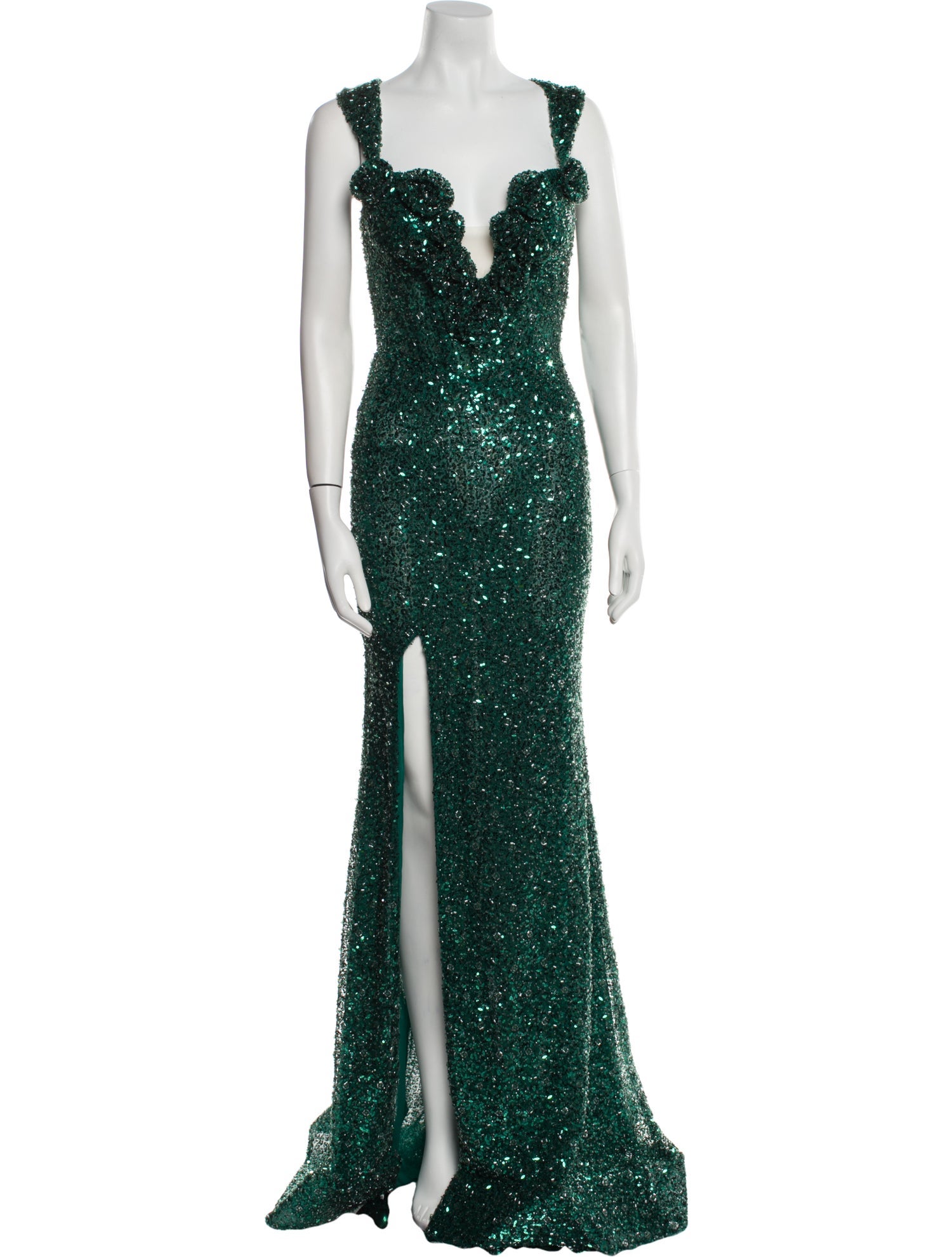 Portia & Scarlett Square Neckline Long Dress