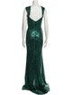 Portia & Scarlett Square Neckline Long Dress