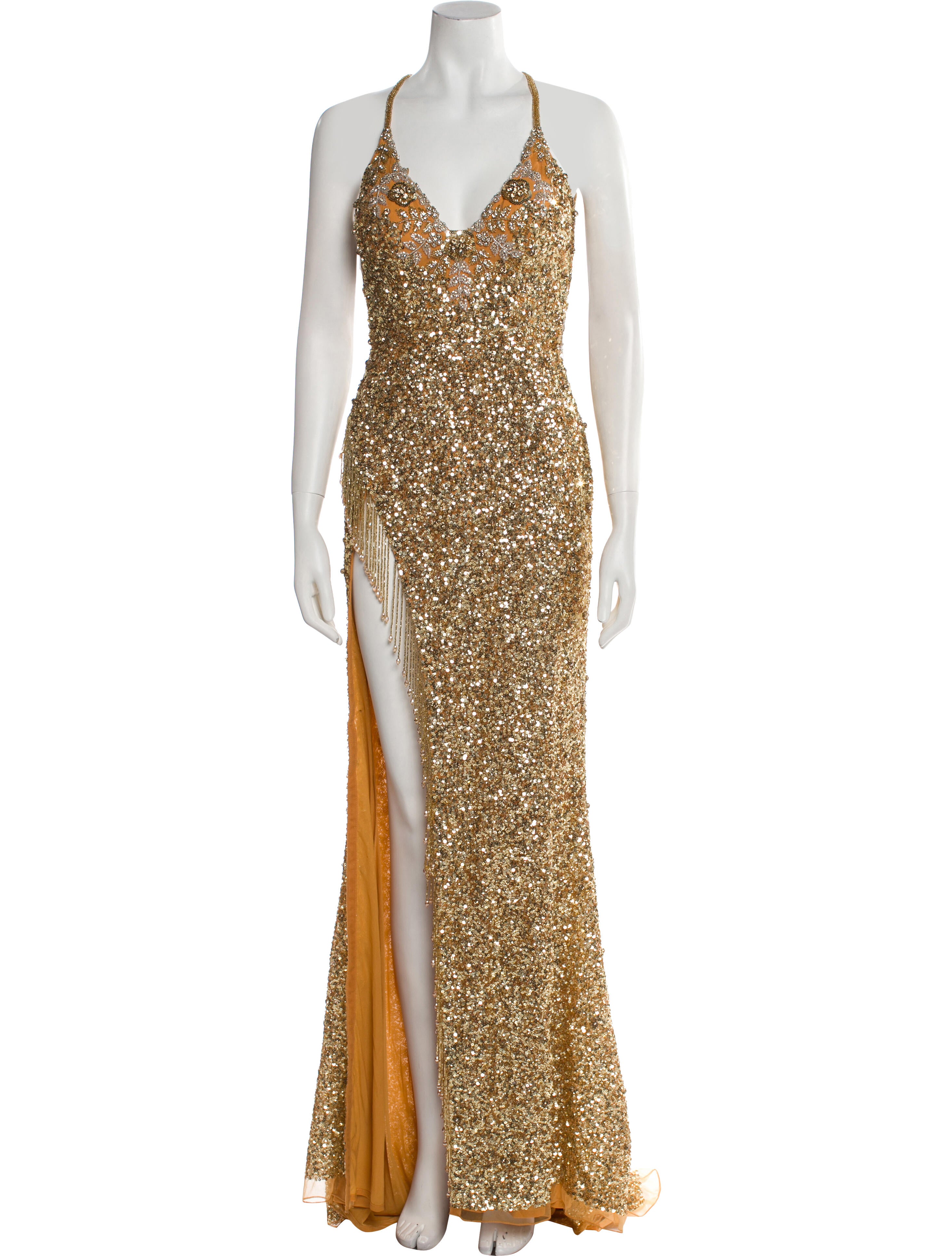 Portia & Scarlett V-Neck Long Dress