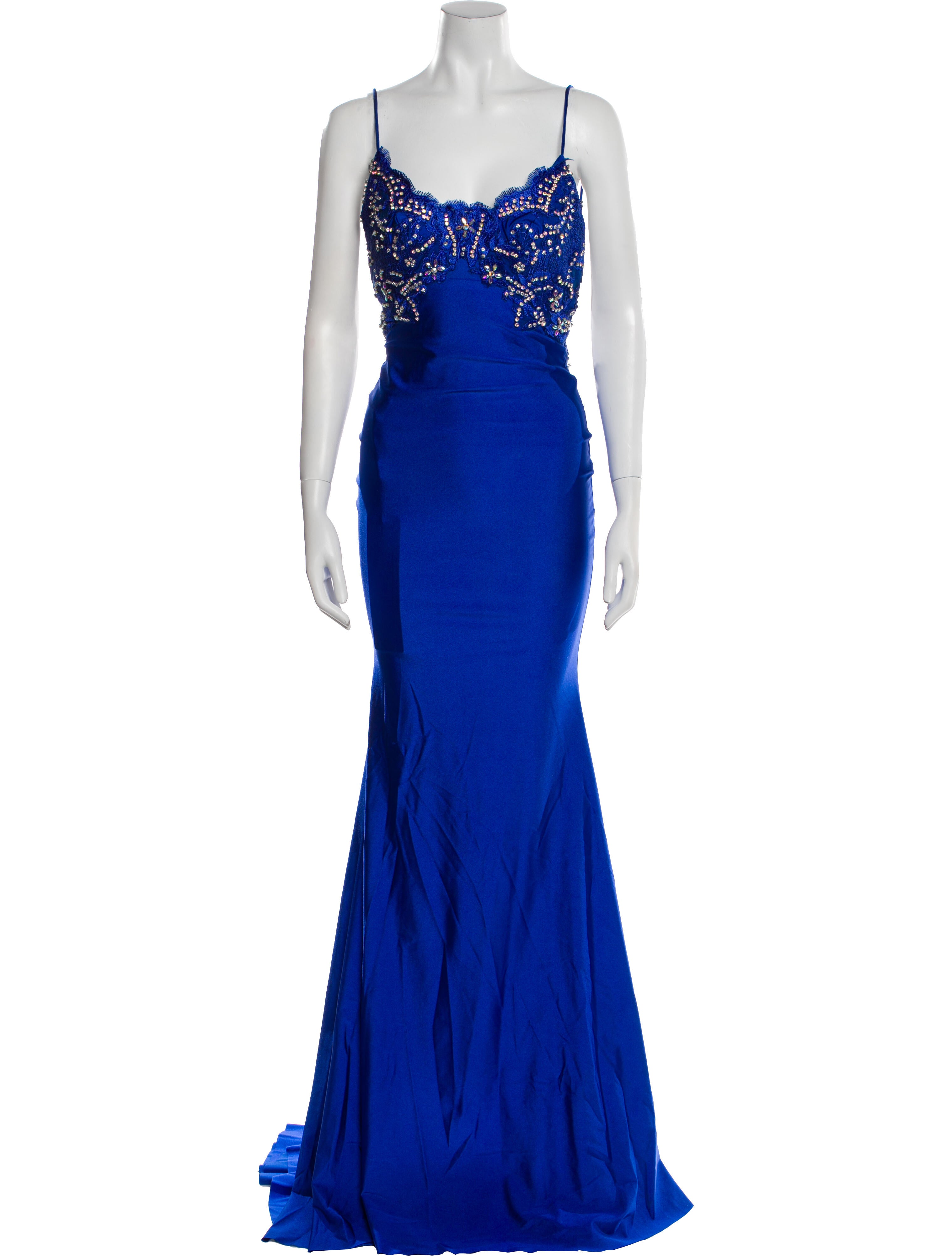 Portia & Scarlett Square Neckline Long Dress