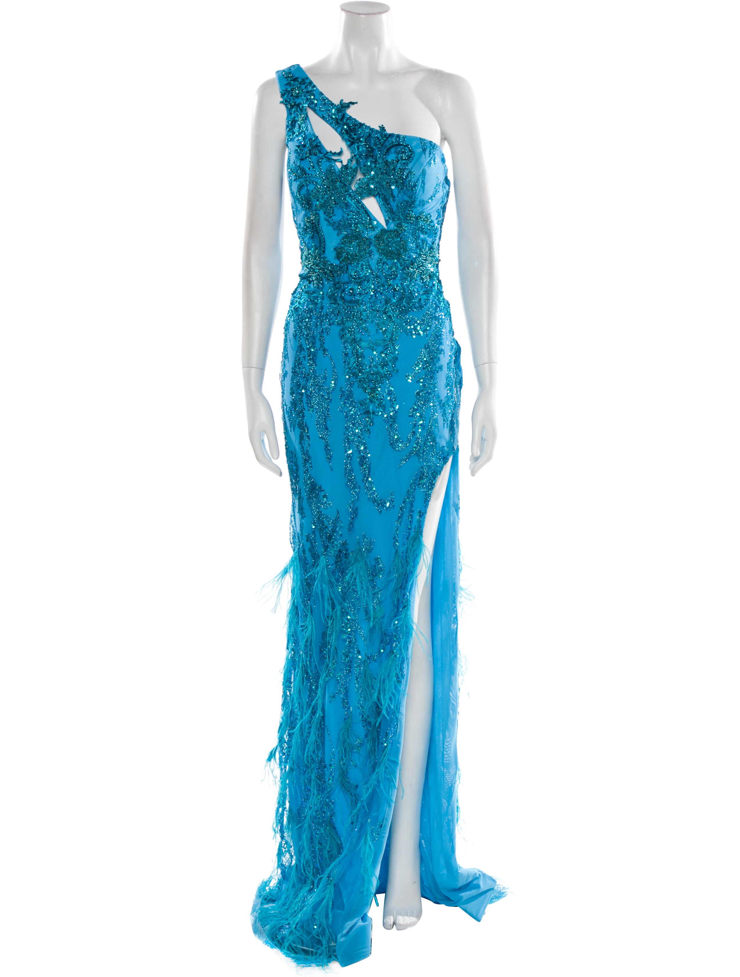 Portia & Scarlett One-Shoulder Long Dress w/ Tags