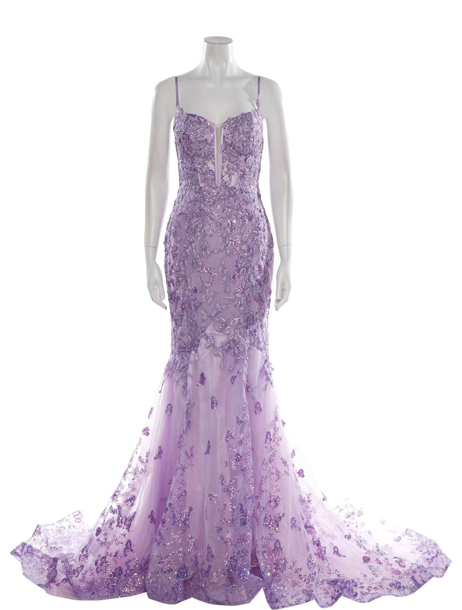 Portia & Scarlett Lace Pattern Long Dress w/ Tags