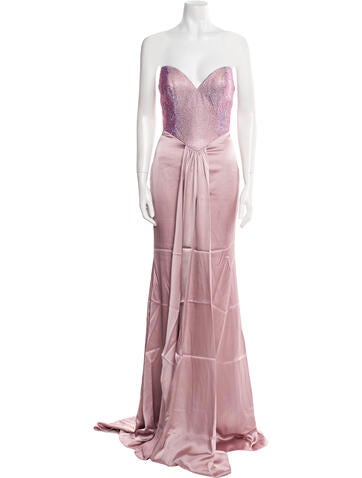 Portia & Scarlett Dresses Strapless Long Dress S