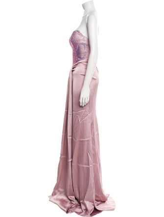 Portia & Scarlett Strapless Long Dress
