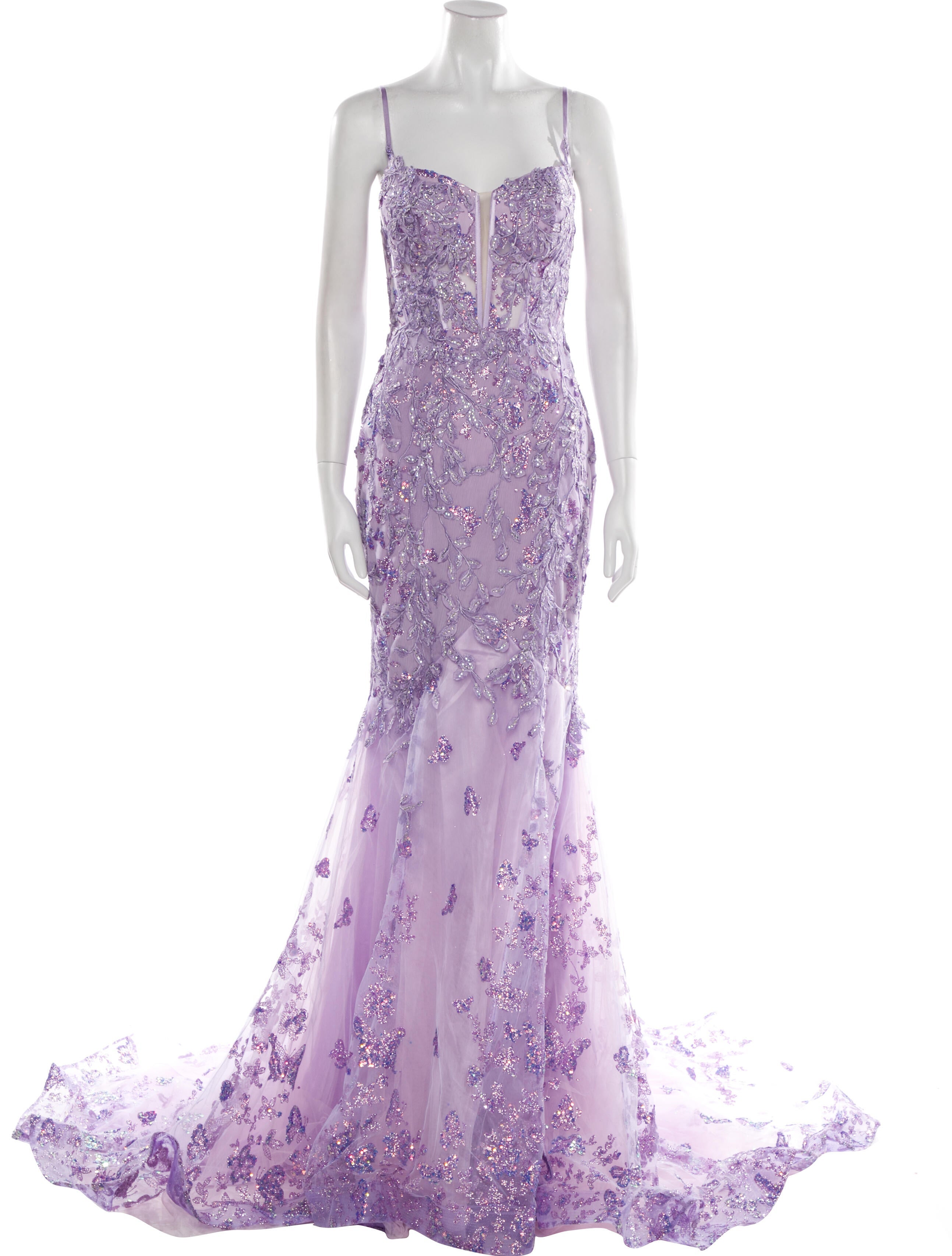 Portia & Scarlett Lace Pattern Long Dress w/ Tags