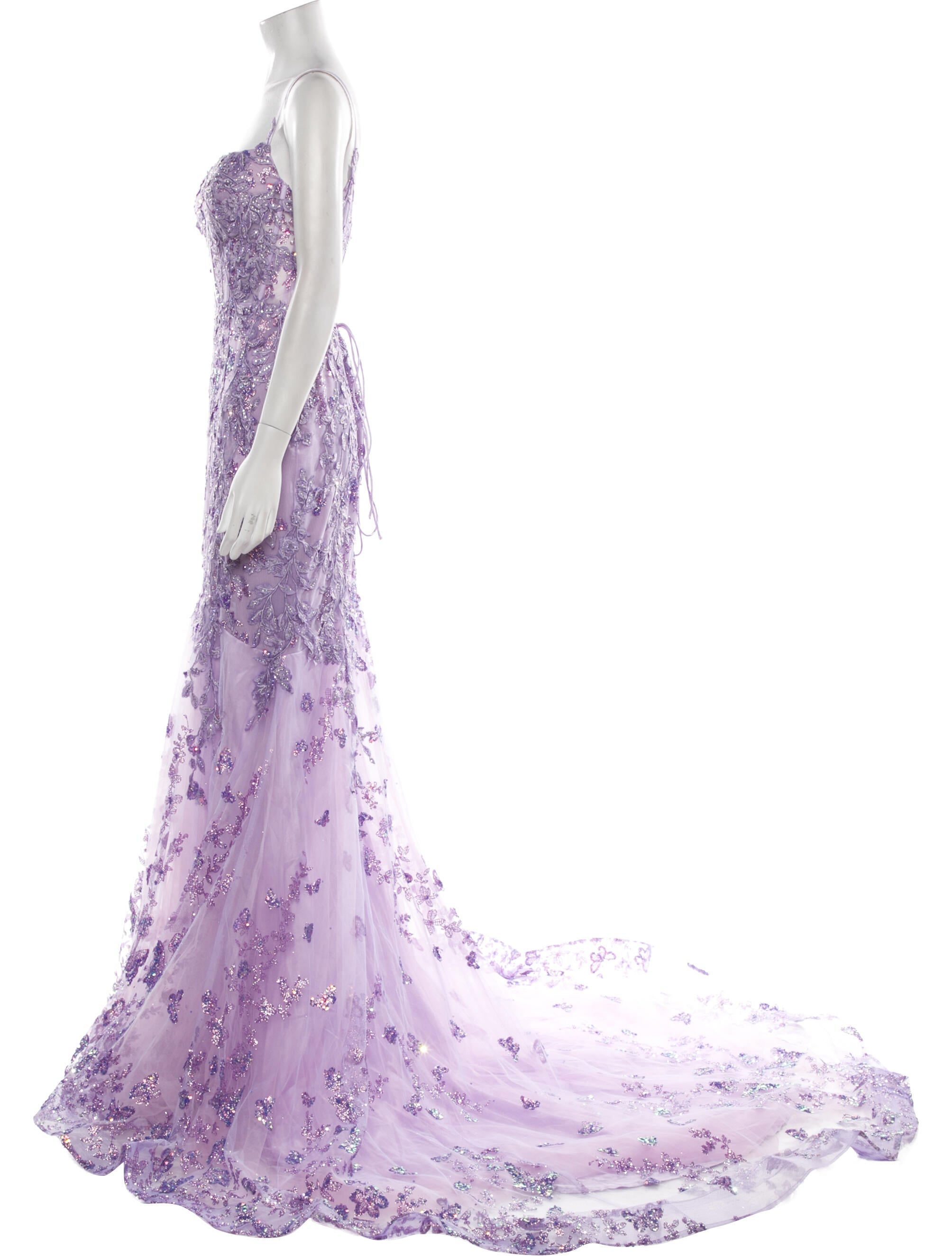 Portia & Scarlett Lace Pattern Long Dress w/ Tags