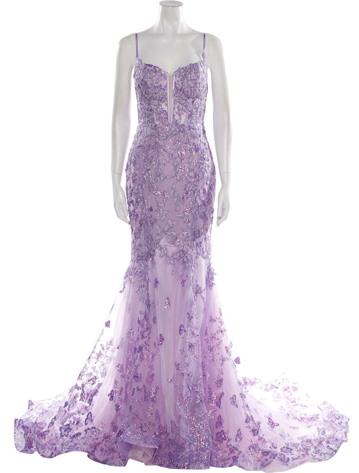 Portia & Scarlett Lace Pattern Long Dress w/ Tags