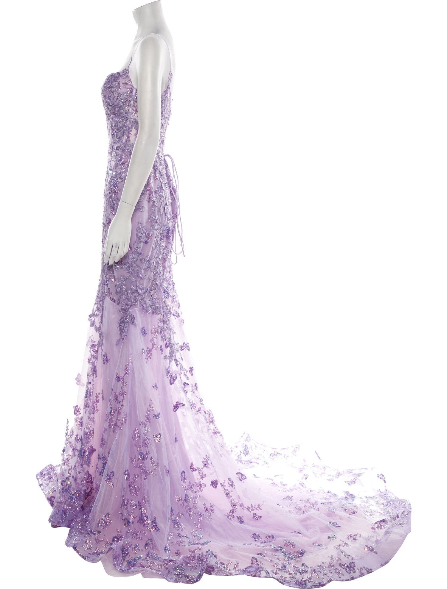 Portia & Scarlett Lace Pattern Long Dress w/ Tags