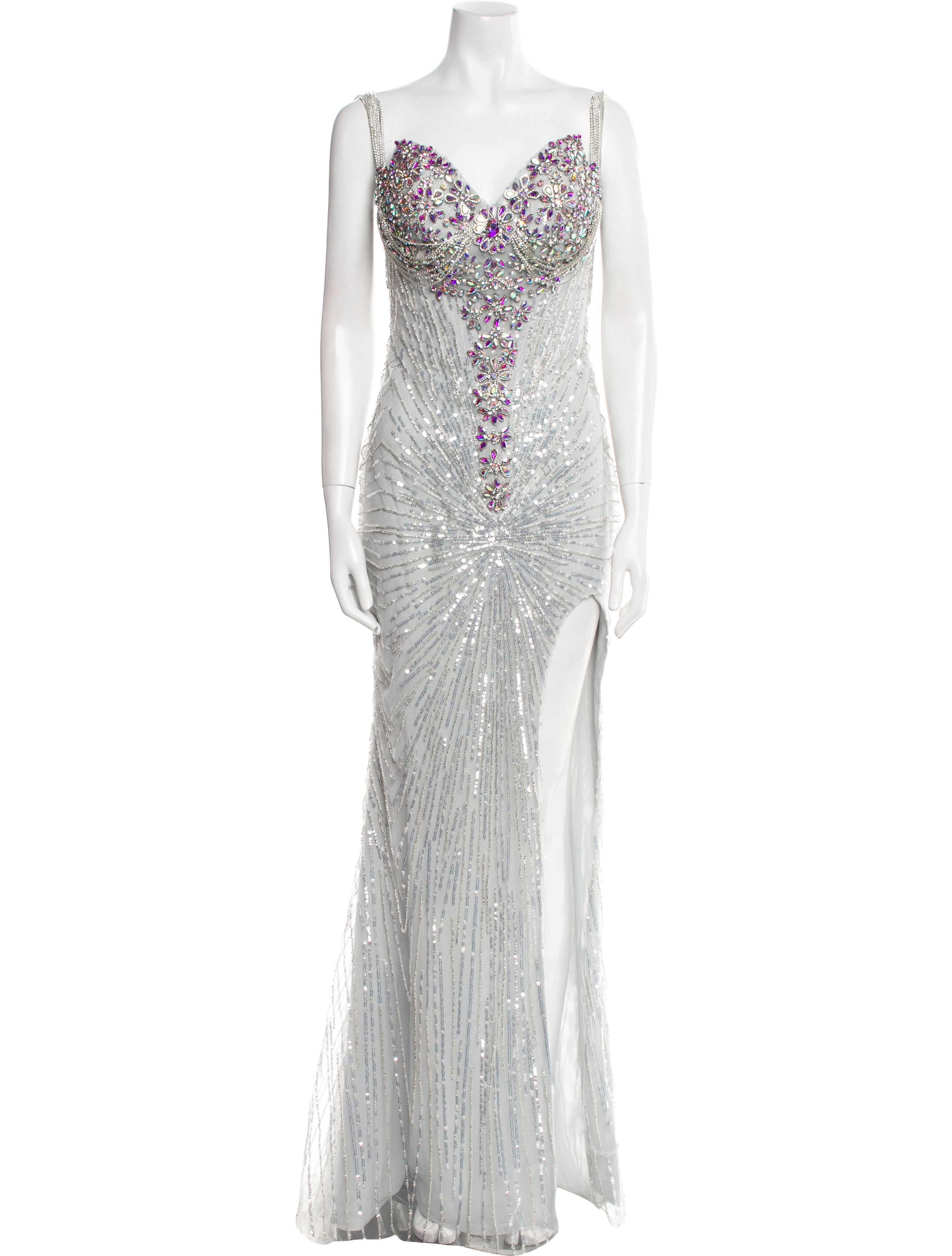 Portia & Scarlett V-Neck Long Dress