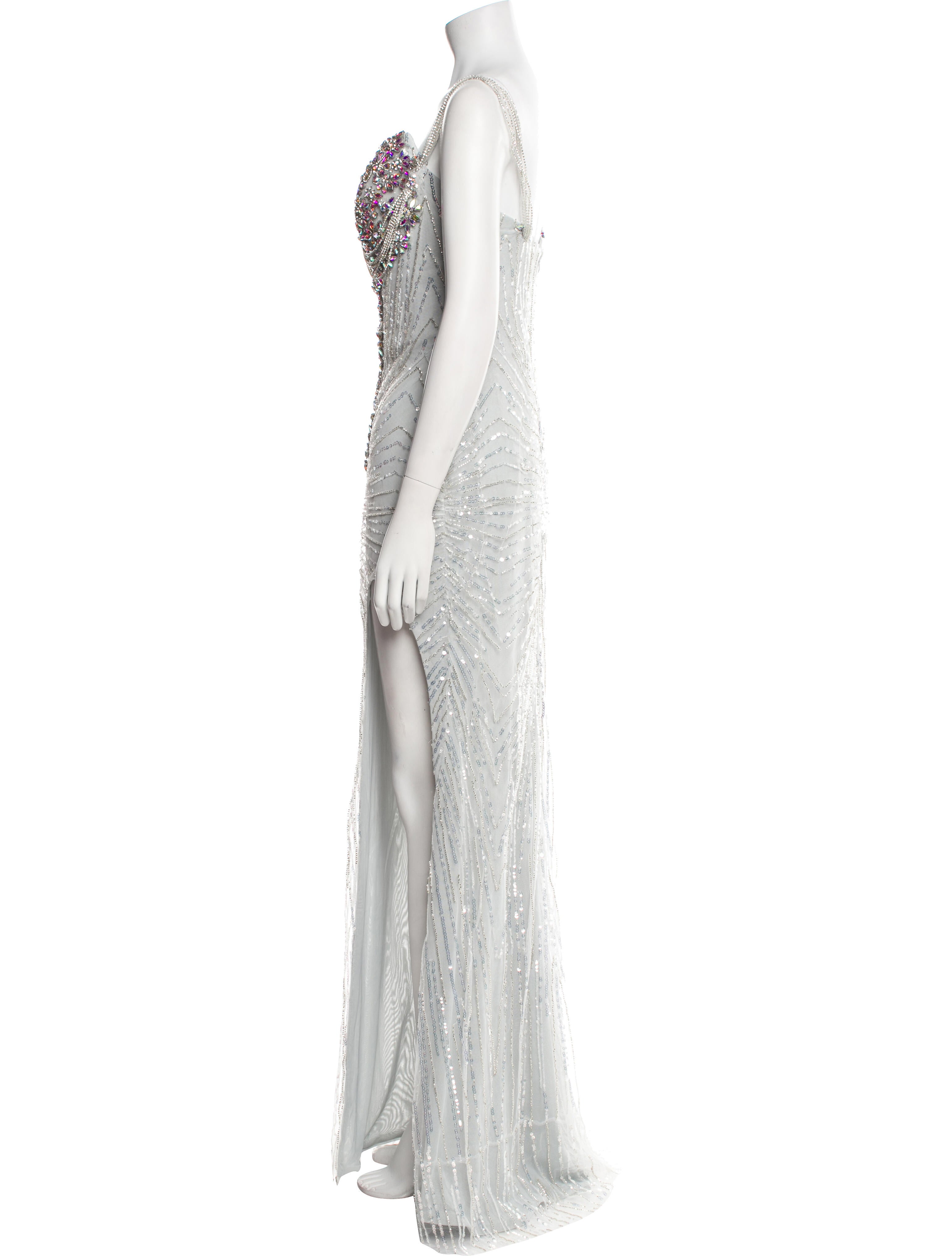 Portia & Scarlett V-Neck Long Dress