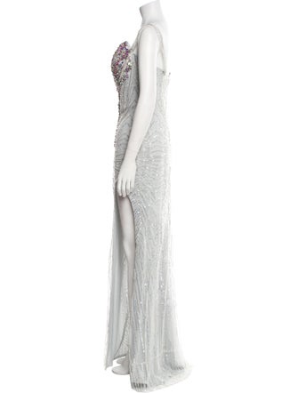 Portia & Scarlett V-Neck Long Dress