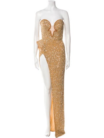 Portia & Scarlett Dresses Strapless Long Dress M