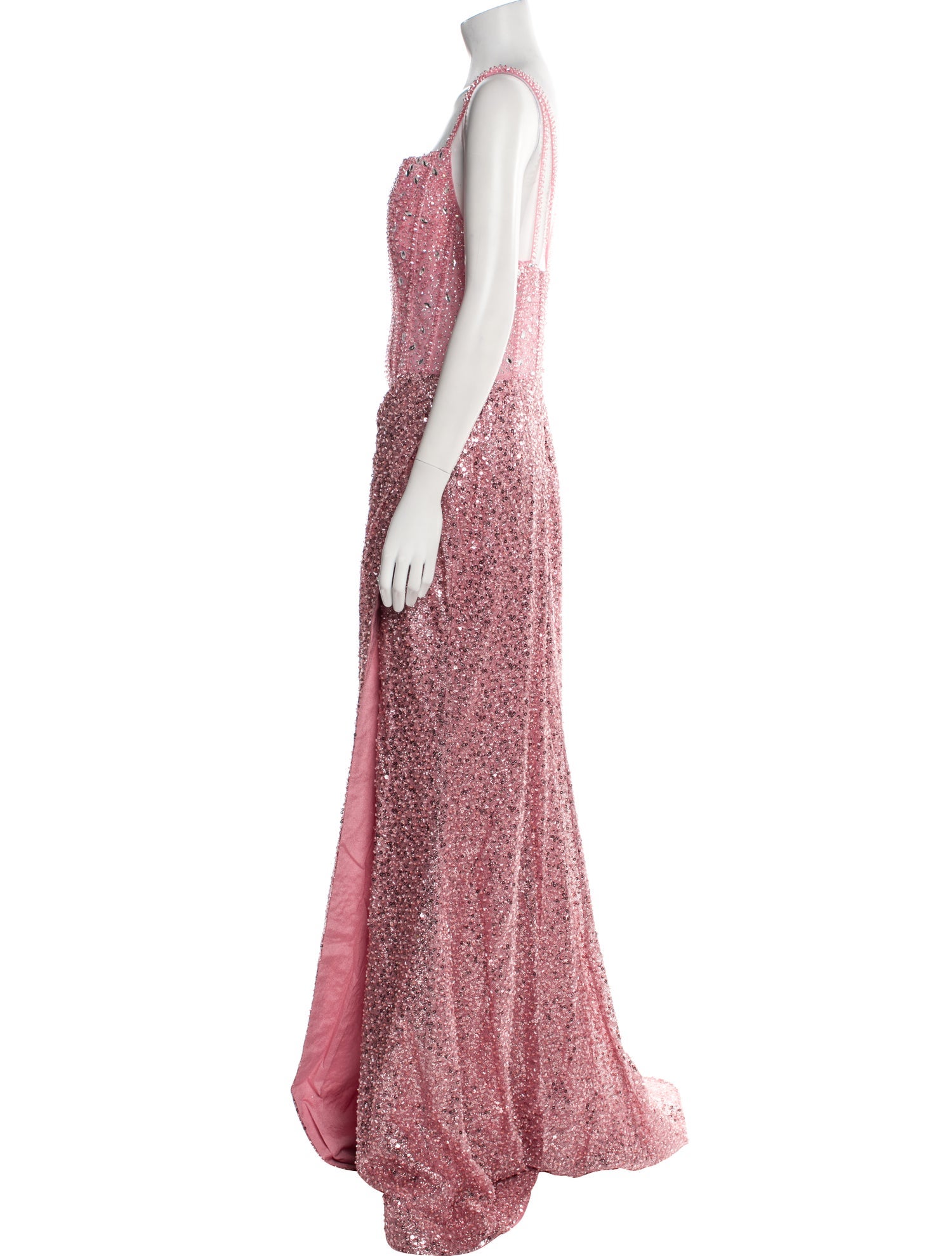 Portia & Scarlett Square Neckline Long Dress