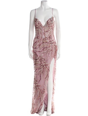 Portia & Scarlett Dresses Lace Pattern Long Dress M