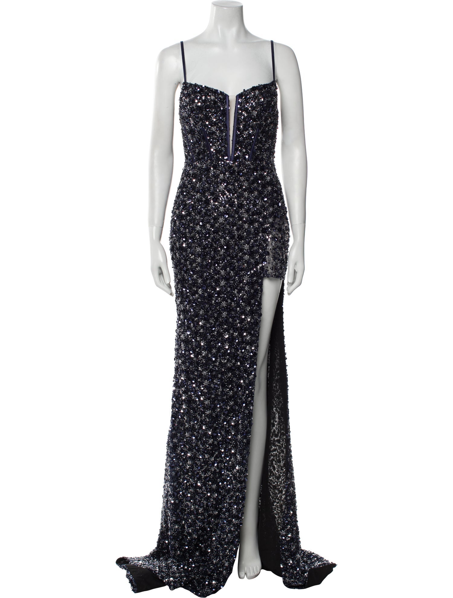 Portia & Scarlett Square Neckline Long Dress w/ Tags