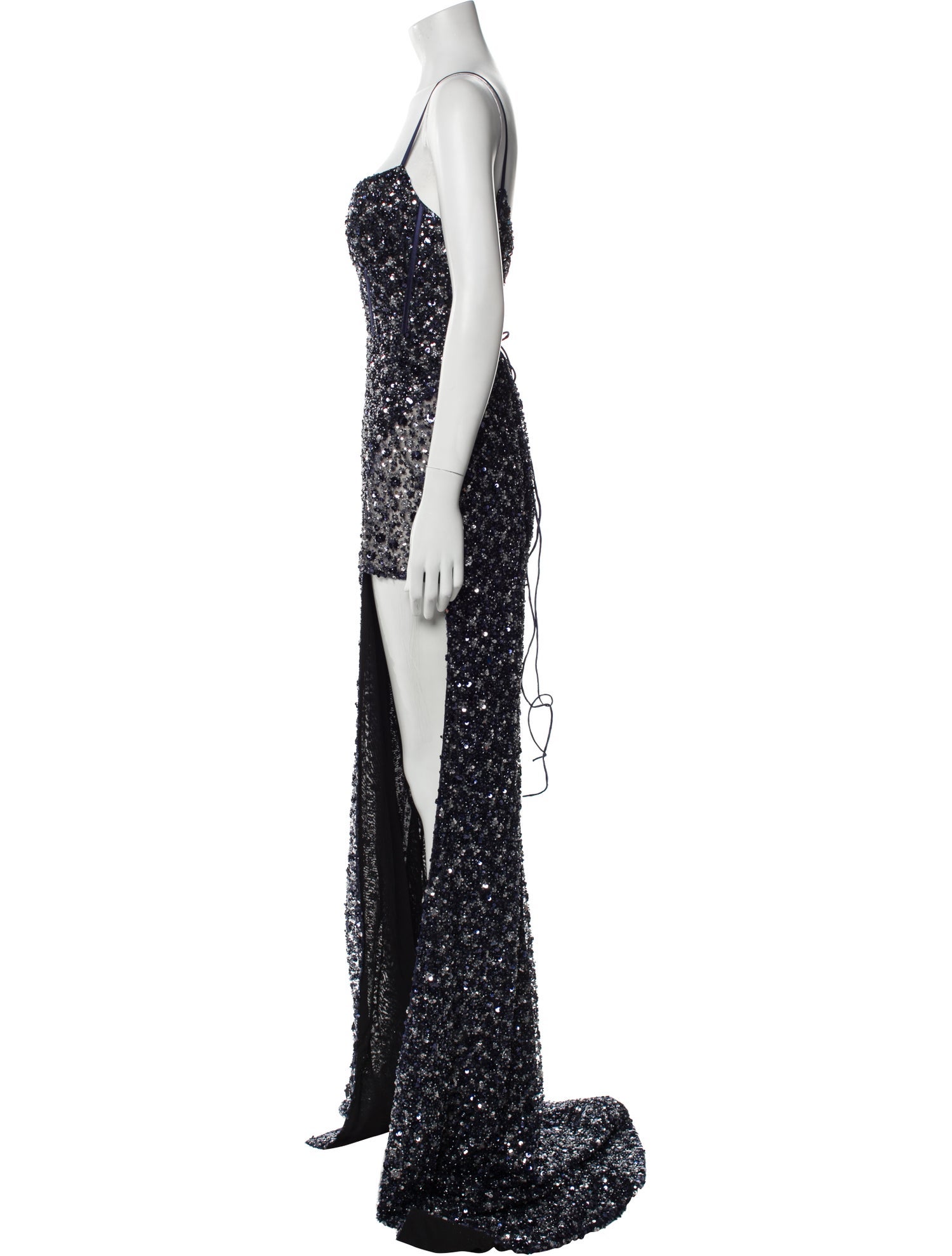 Portia & Scarlett Square Neckline Long Dress w/ Tags