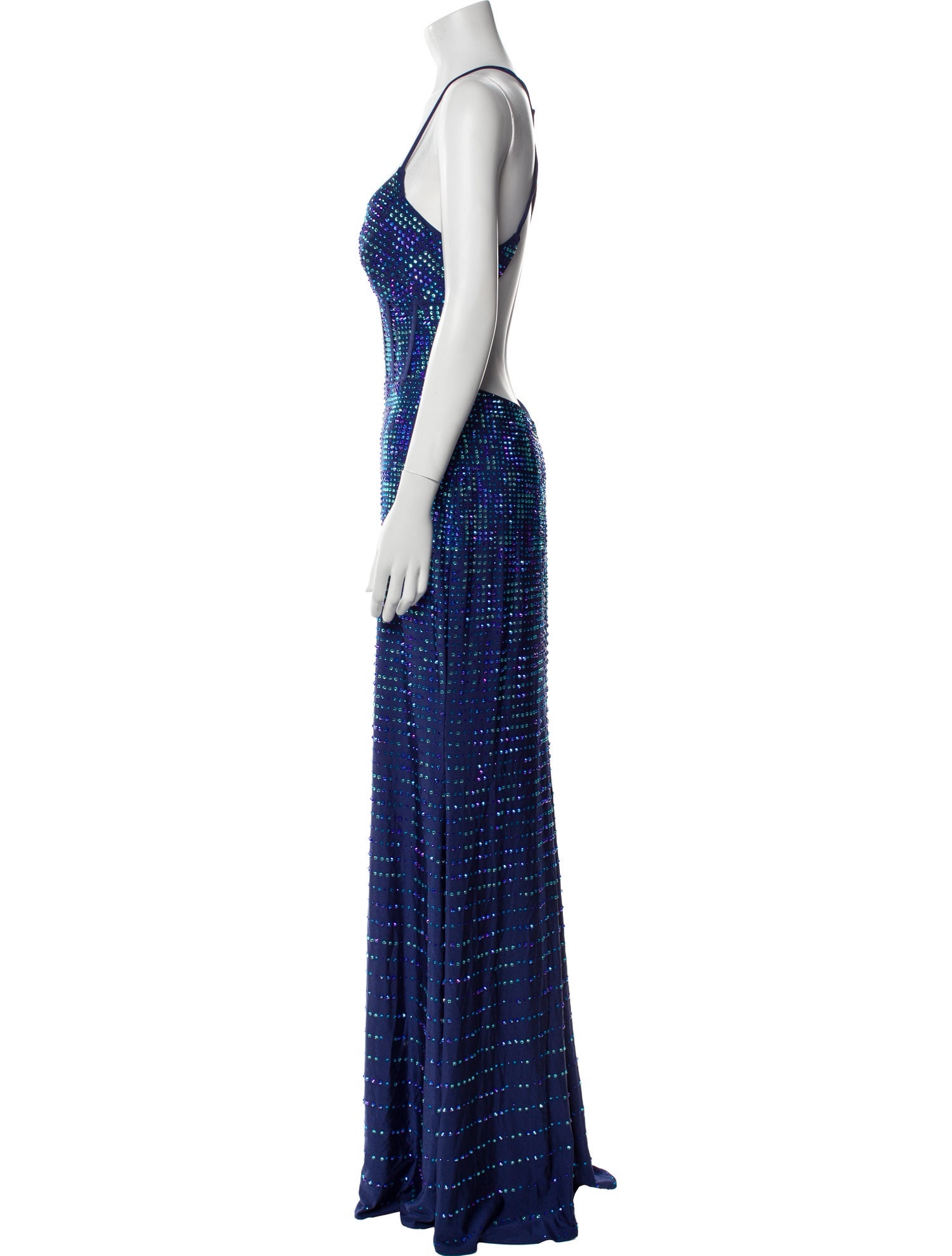 Portia & Scarlett Printed Long Dress w/ Tags