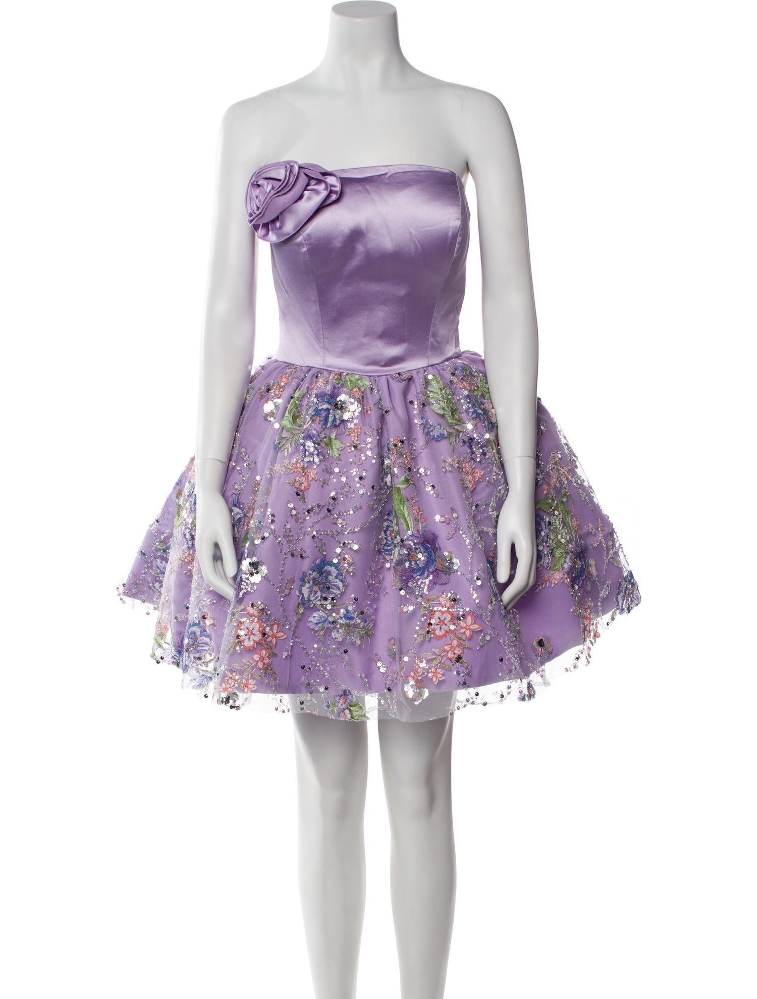 Portia & Scarlett Floral Print Mini Dress w/ Tags