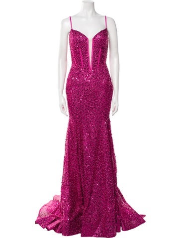 Portia & Scarlett Dresses Lace Pattern Long Dress S