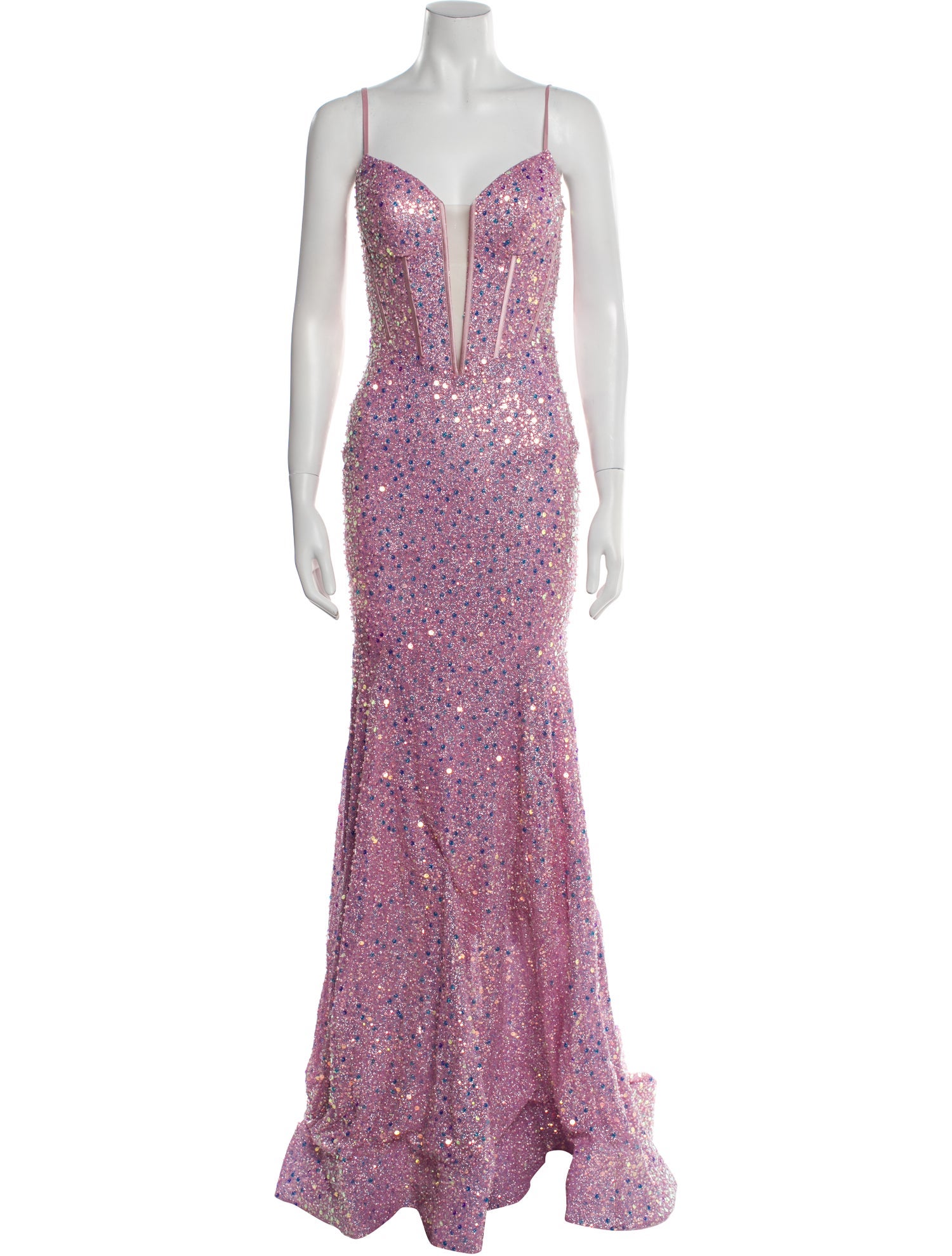 Portia & Scarlett V-Neck Long Dress