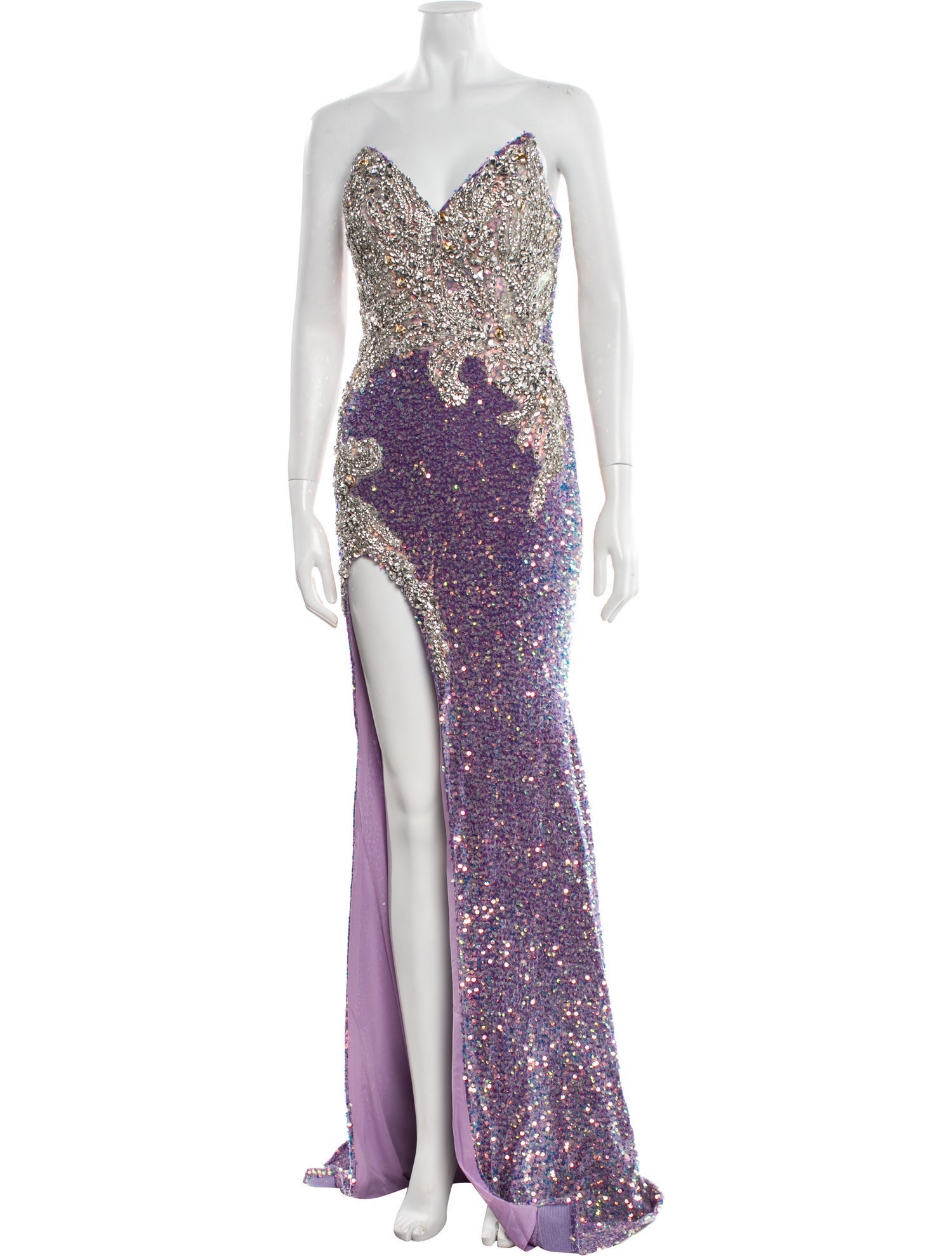 Portia & Scarlett Patterned Long Dress w/ Tags