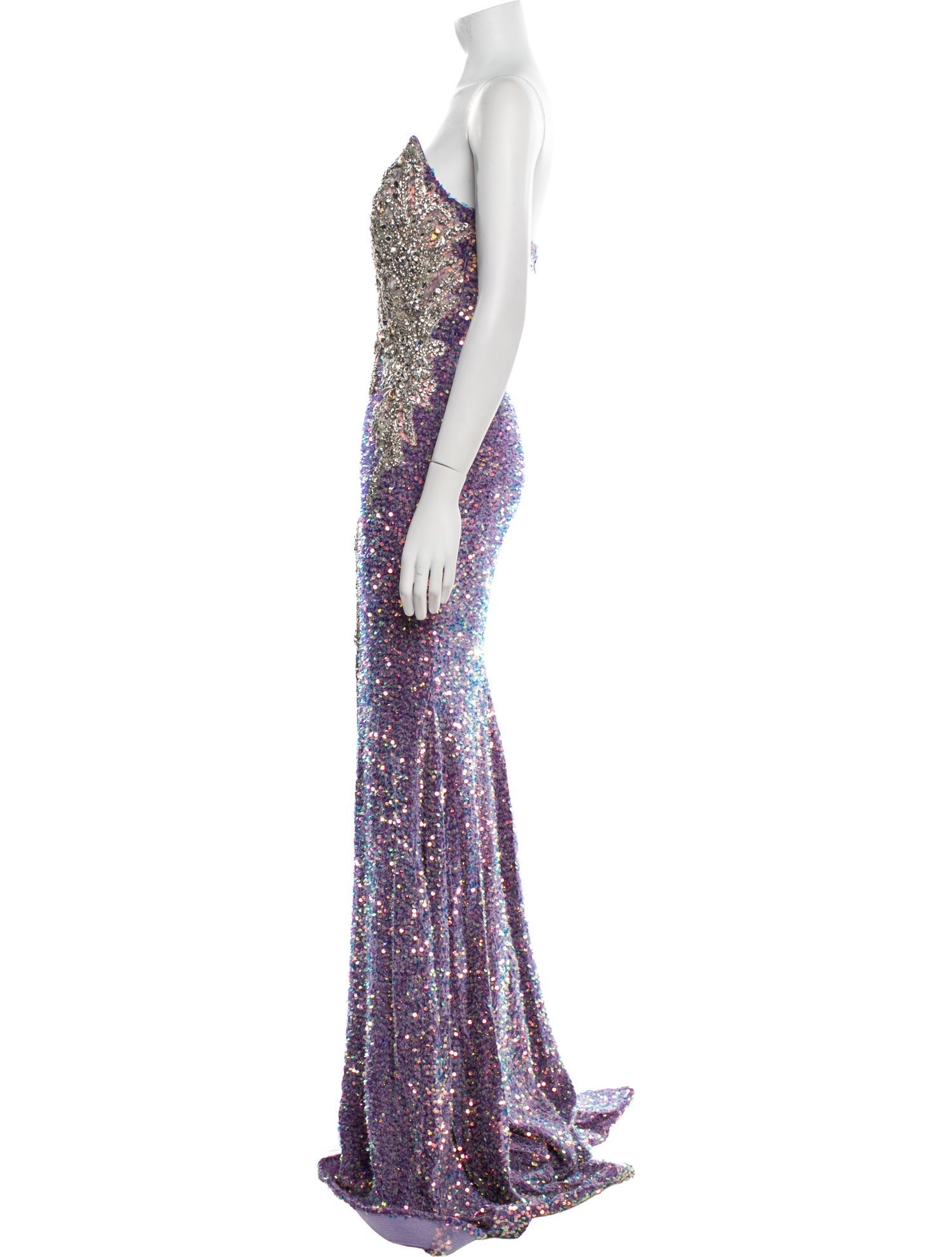 Portia & Scarlett Patterned Long Dress w/ Tags